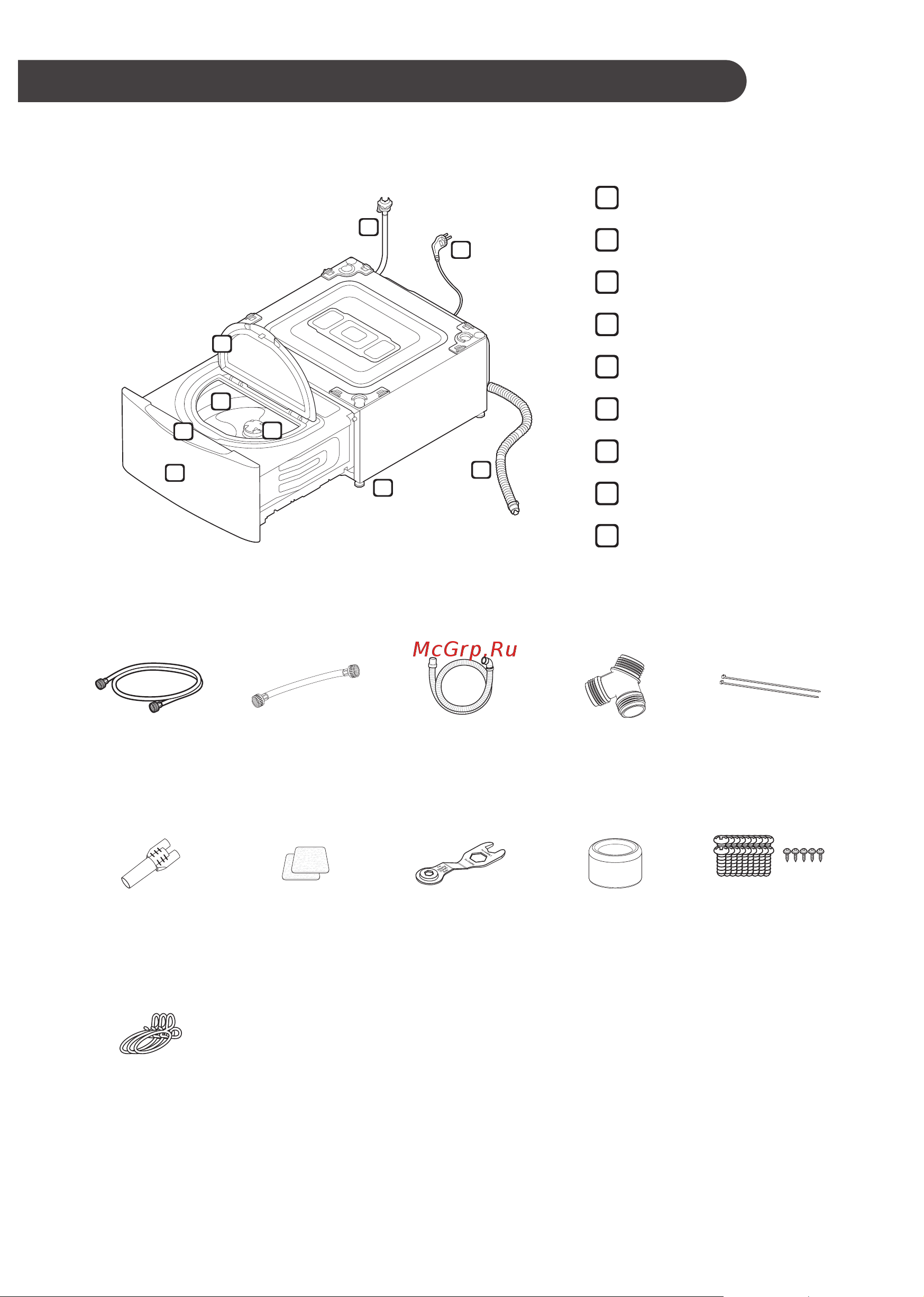 LG TW350W [10/41] Руководство