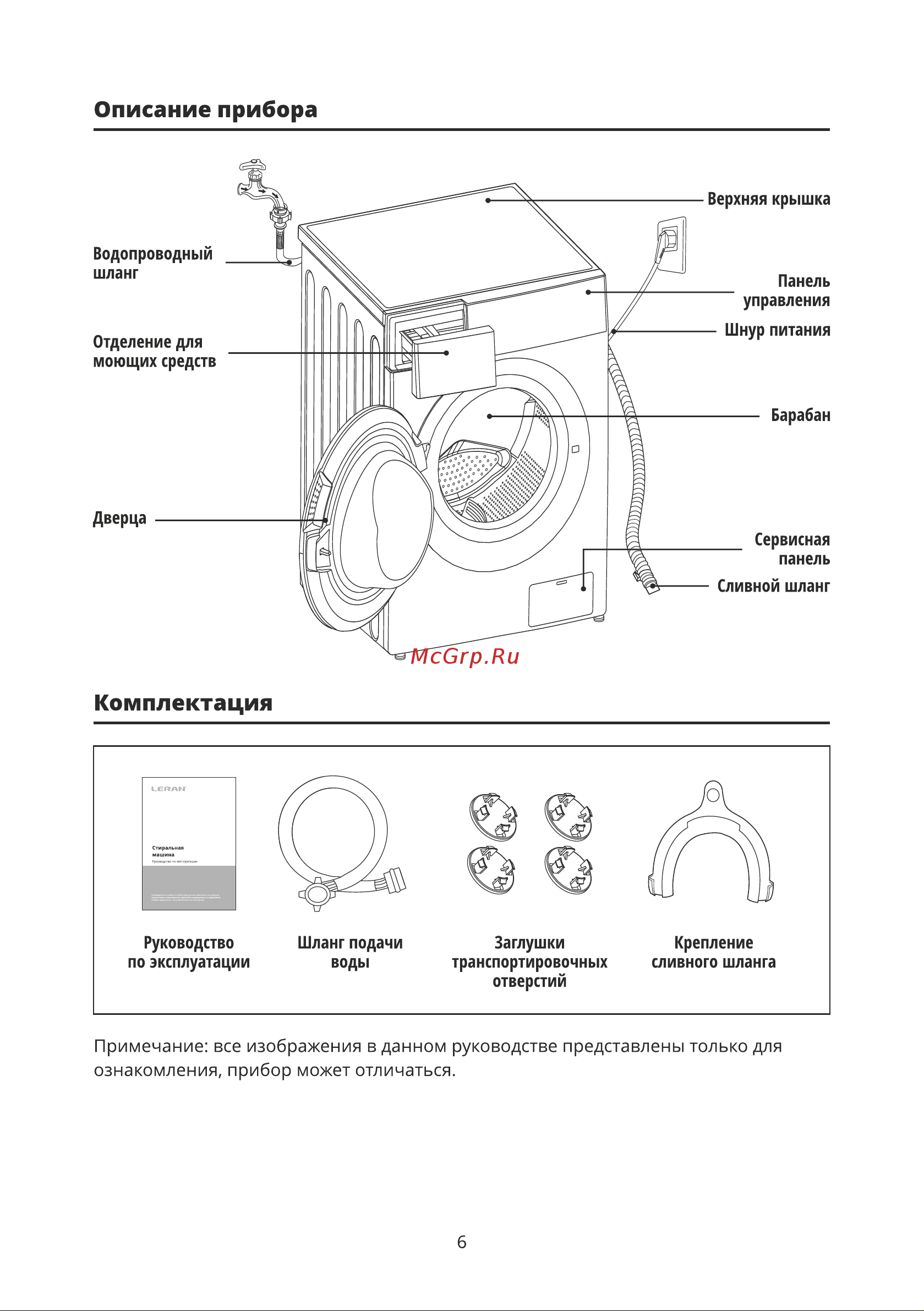 Leran WMS 78148 WSD2 Руководство по эксплуатации онлайн [6/32] 718465