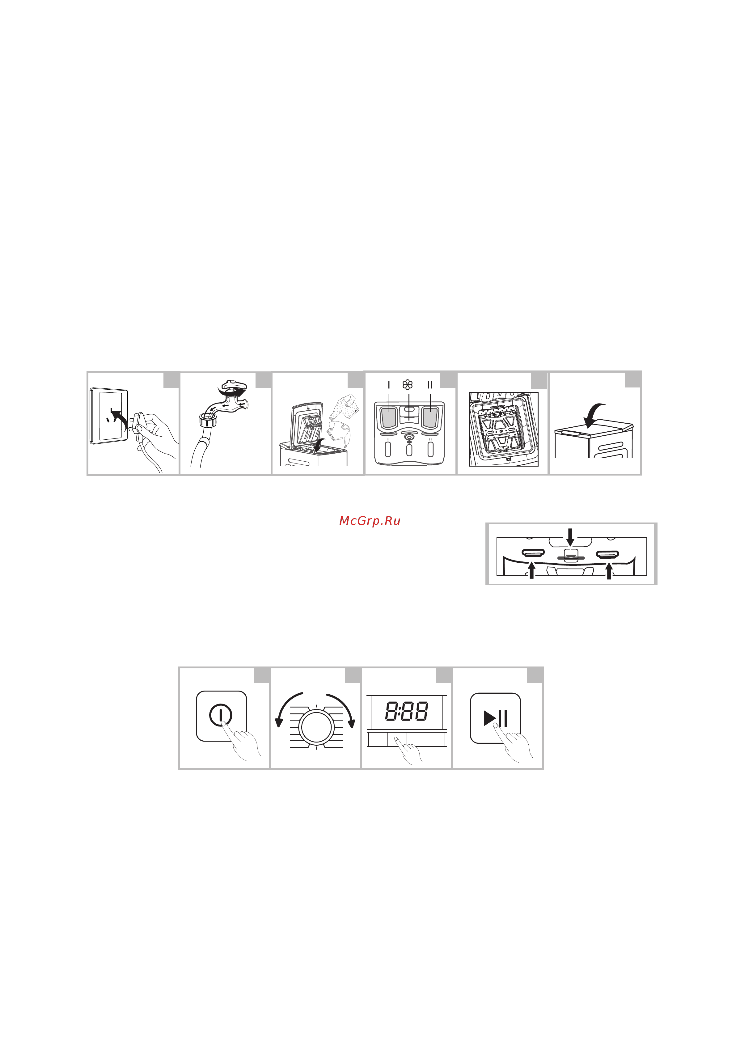 Midea MWT60101 Essential [8/21] Порядок работы