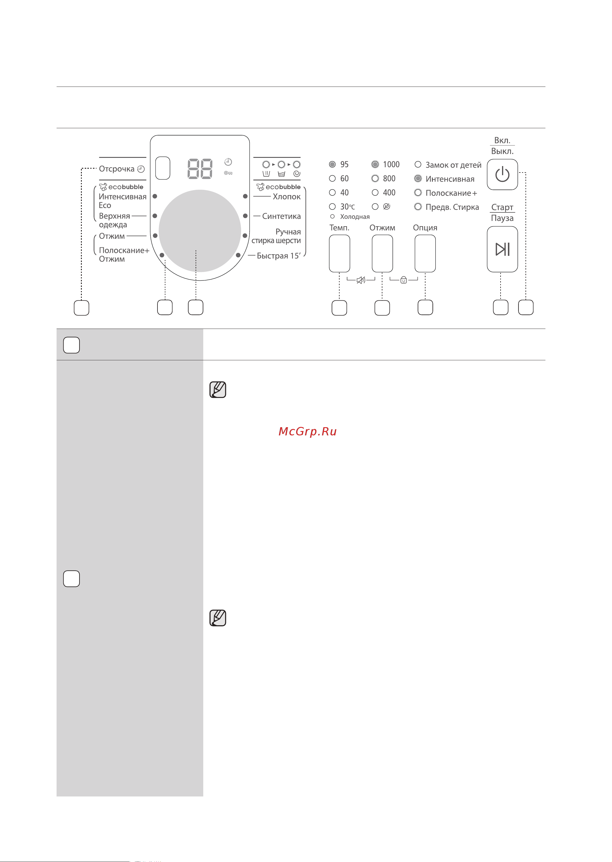 Samsung WF6CF1R0W2W [22/42] Стирка белья