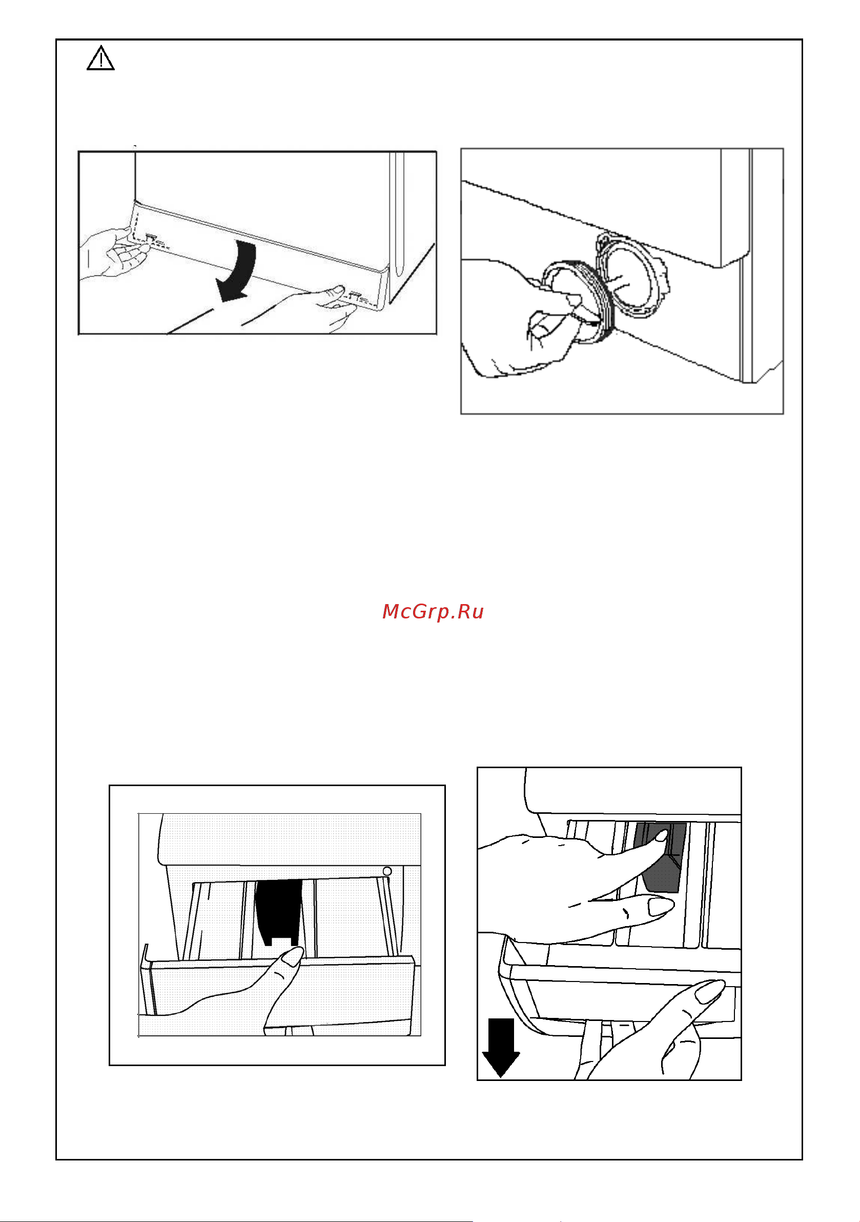 Whirlpool AWG 218_AWG 233_AWG 236_AWG 237_AWG 246_AWG 248 [31/44] Warning