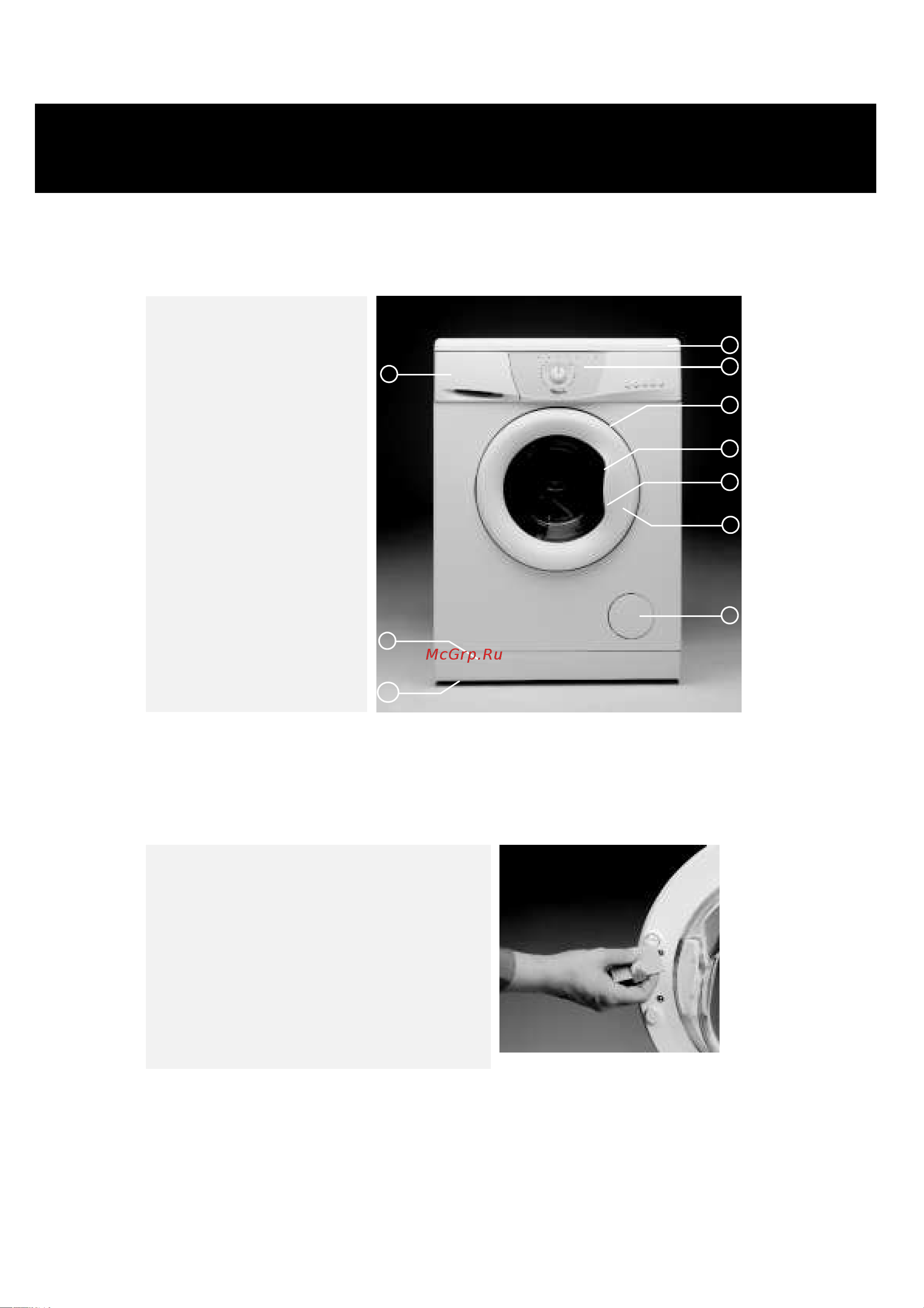 Whirlpool AWM 8083_1 [4/16] Описание стиральной машины