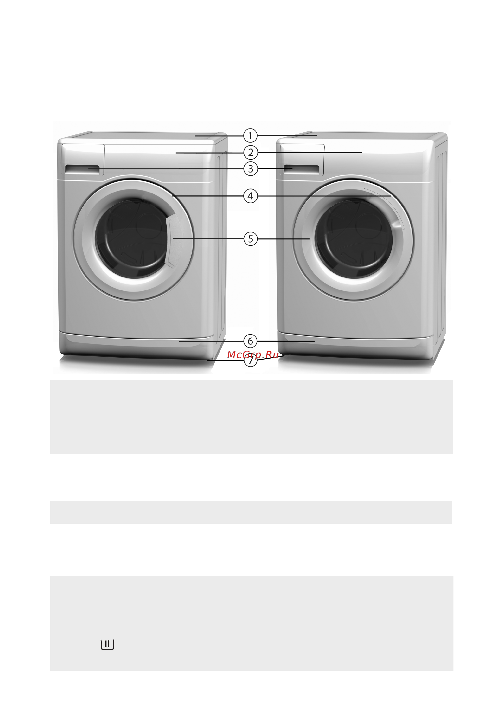 Whirlpool AWOE 9140(Инструкция) [3/11] Дверца