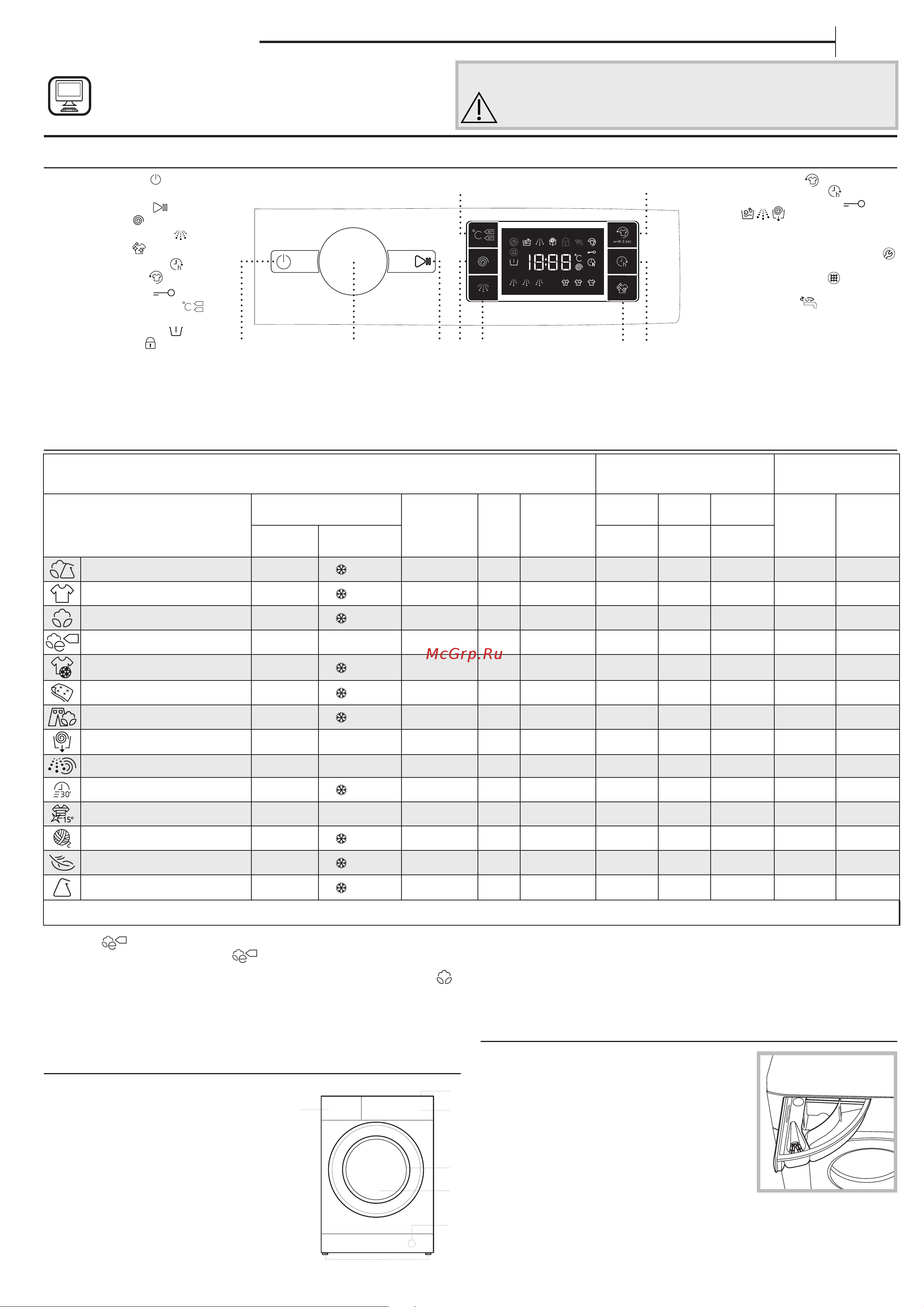 Whirlpool BI WMWG 71253E Руководство по эксплуатации онлайн