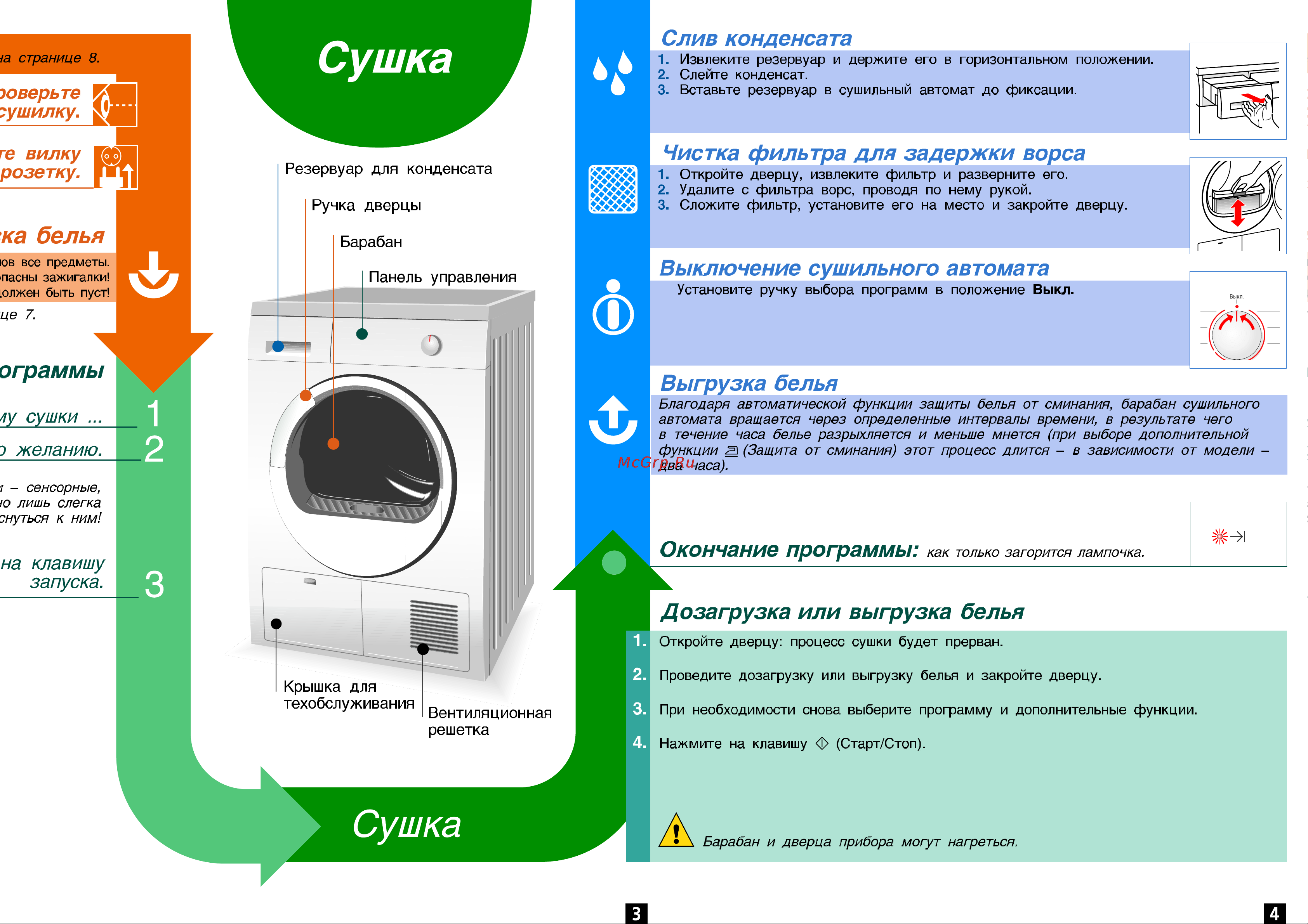 Bosch WTE 86300 BY Руководство по эксплуатации онлайн [4/8] 719291
