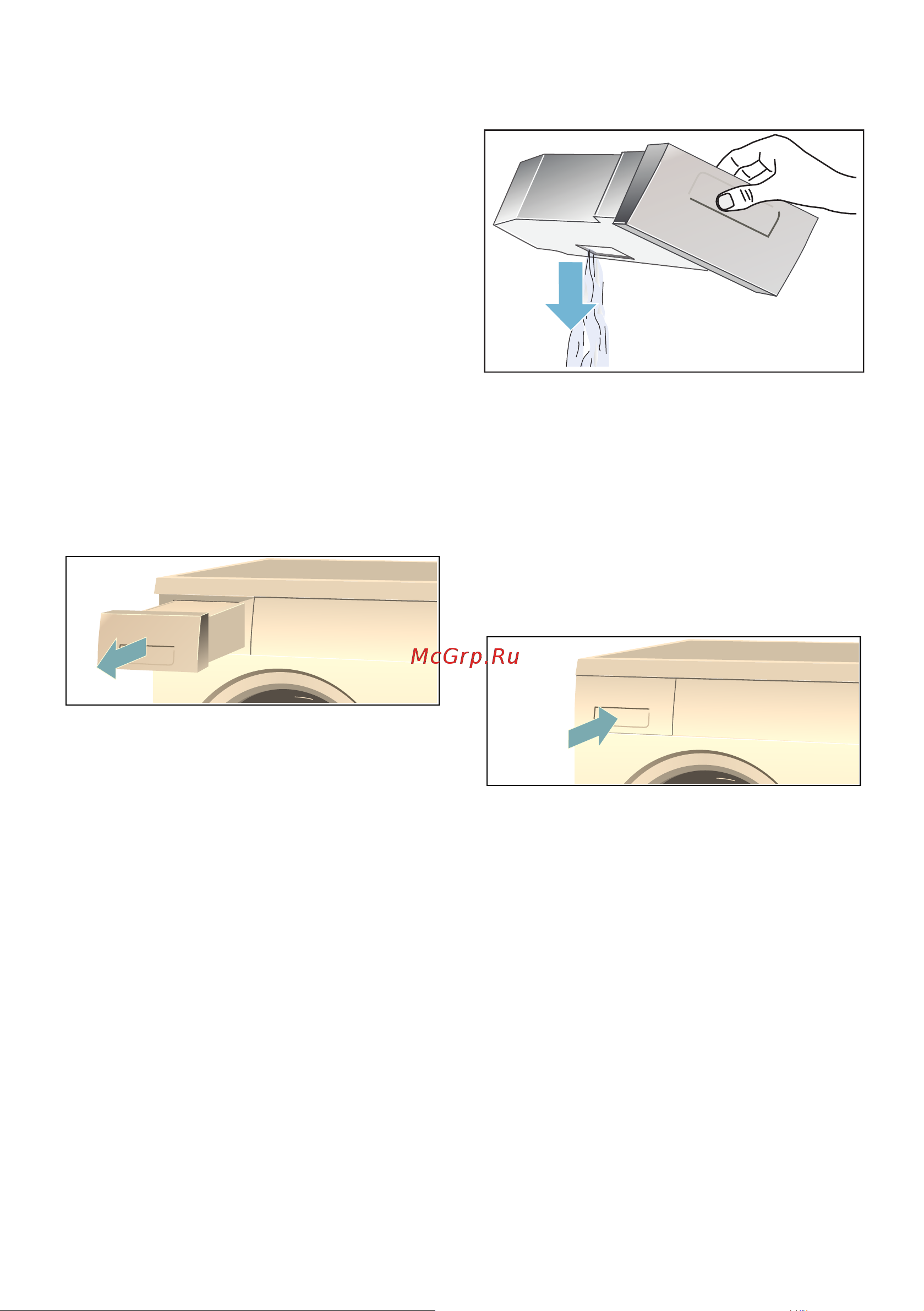 Bosch WTW 85560 OE [22/36] Опорожнение резервуара для конденсата