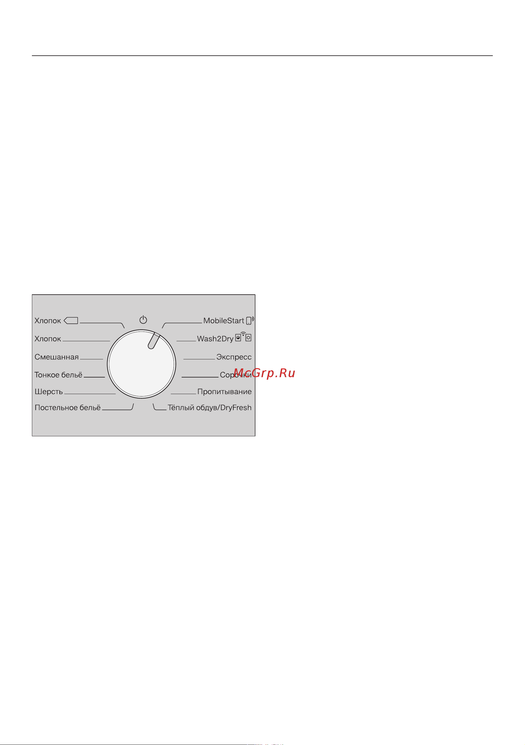 Miele TWD 260 WP [25/100] Ввод в эксплуатацию