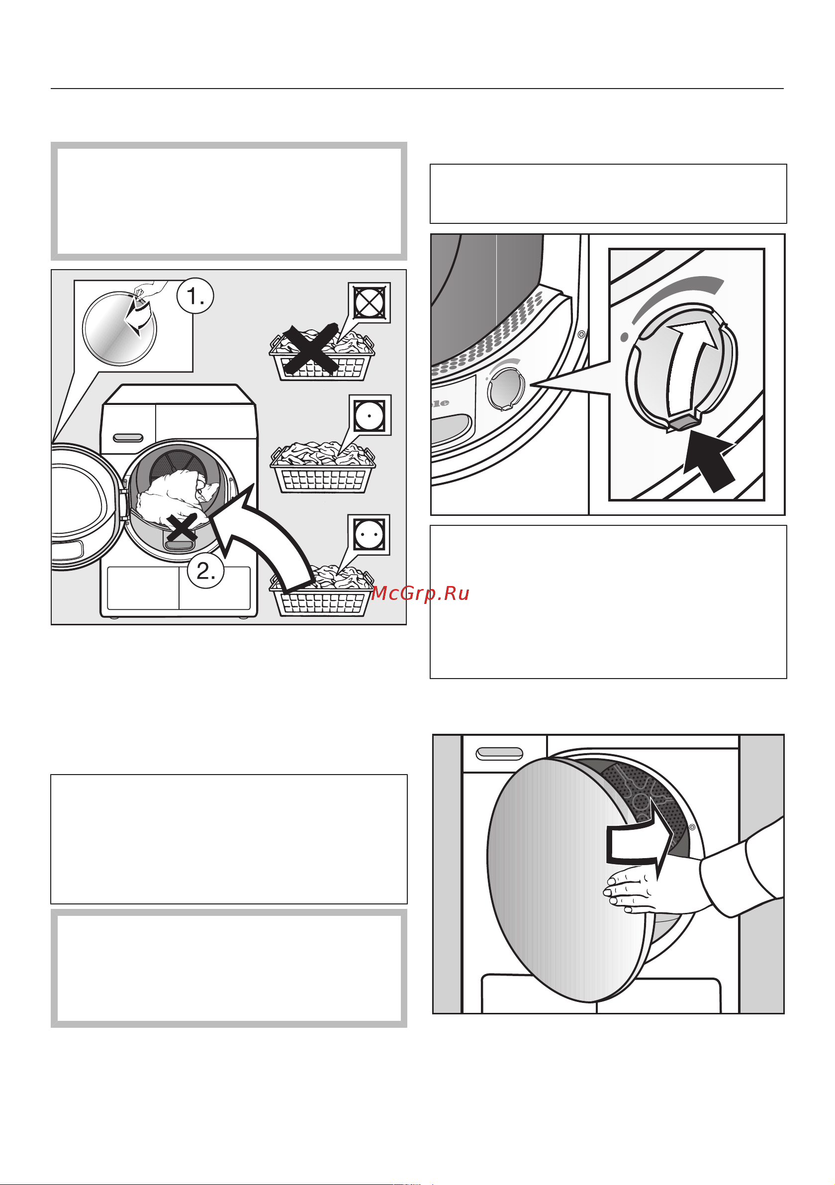 Miele TWD360WP [31/96] Загрузка белья в машину