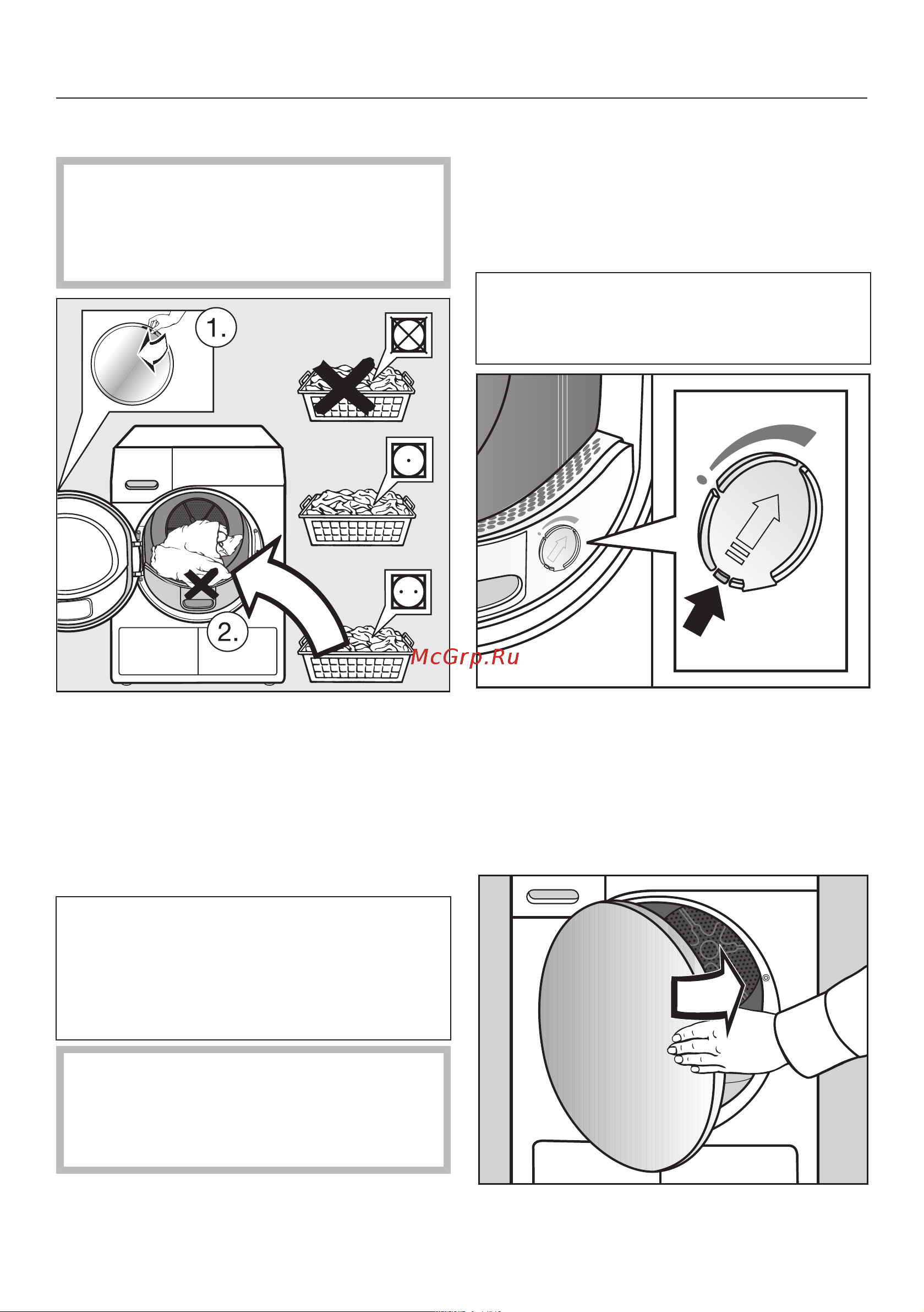 Miele TCF760WP SECHE LINGE [29/100] Загрузка белья