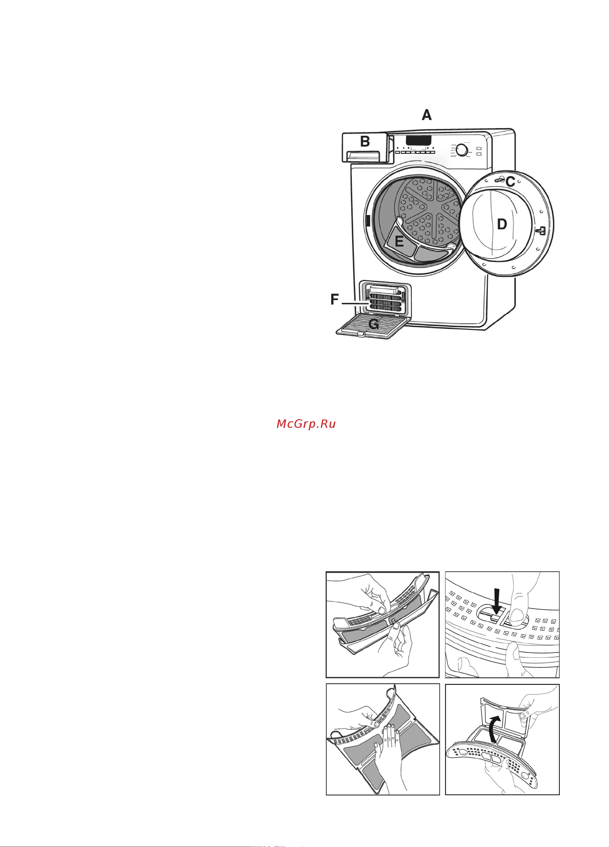 Whirlpool AZB 8785 [6/11] Описание сушильной машины