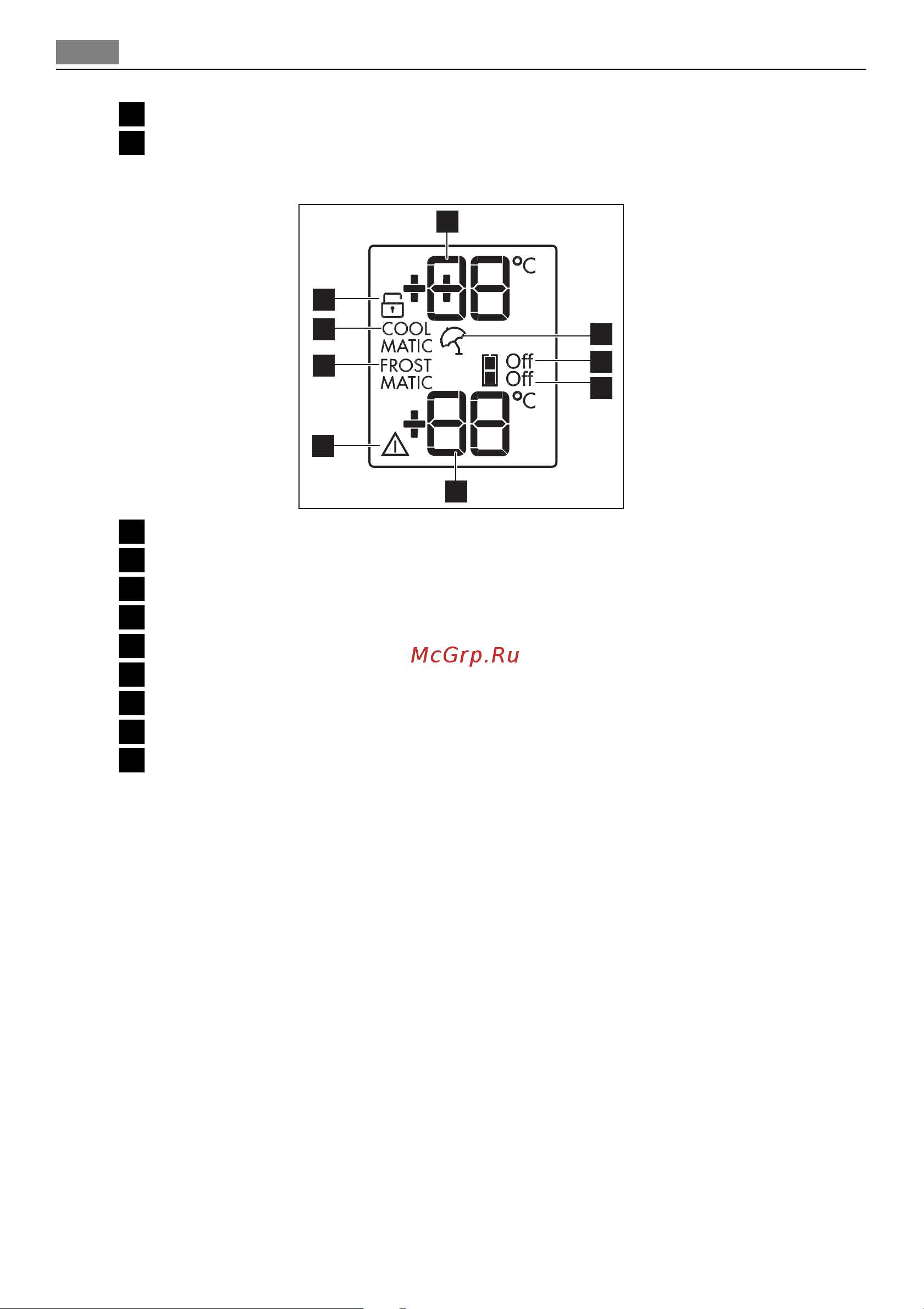 AEG S 86348 KG1 [6/80] Switching off the fridge or freezer