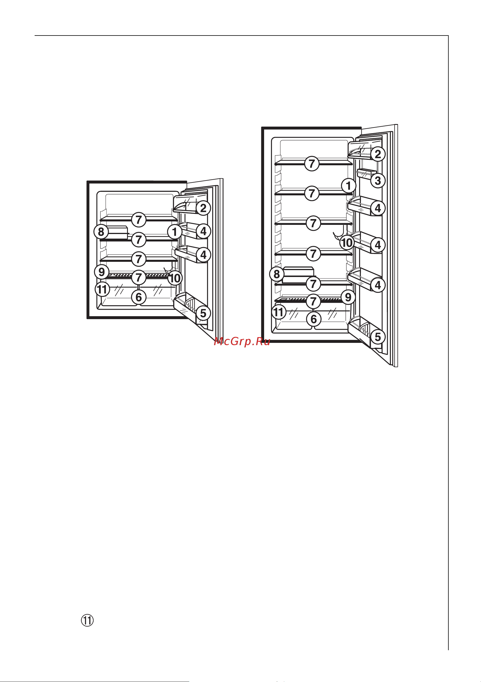 AEG BIfridge [11/144] Beskrivelse af apparatet