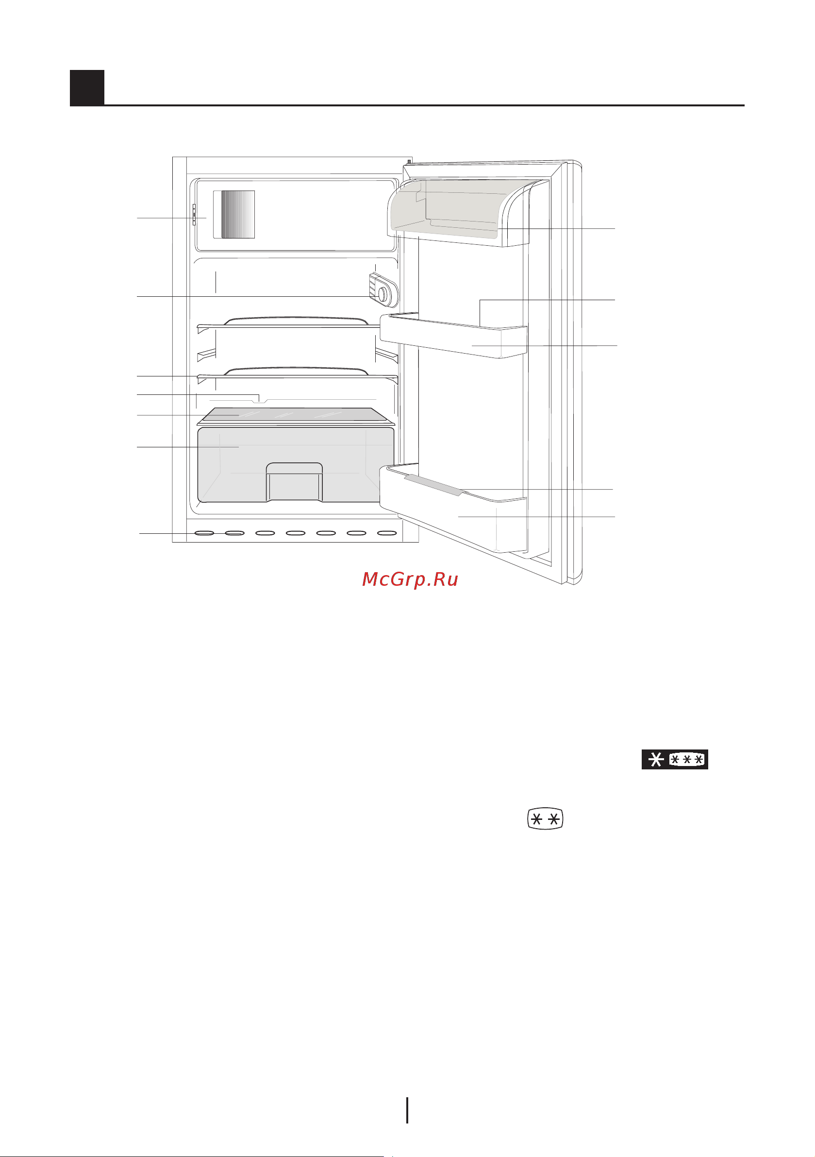 Beko B 1751 [4/105] Описание холодильника