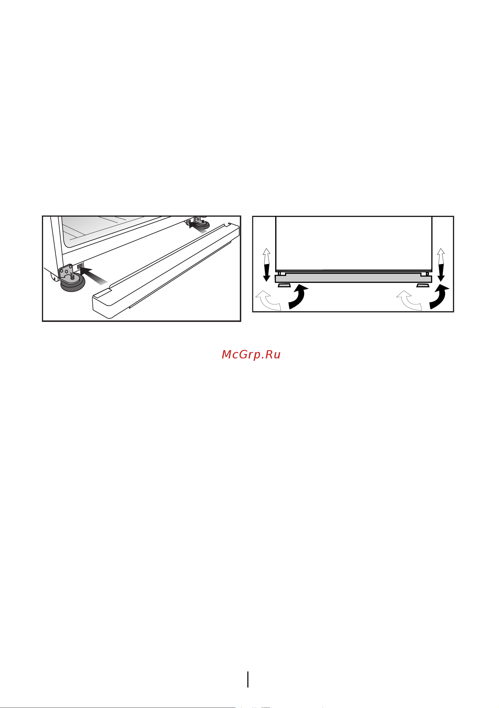 Beko CNE 47520 GB (GW) [178/261] Montaža donjeg ventilacijskog poklopca