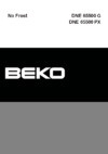 Beko DNE 65500 G (PX) Руководство по эксплуатации