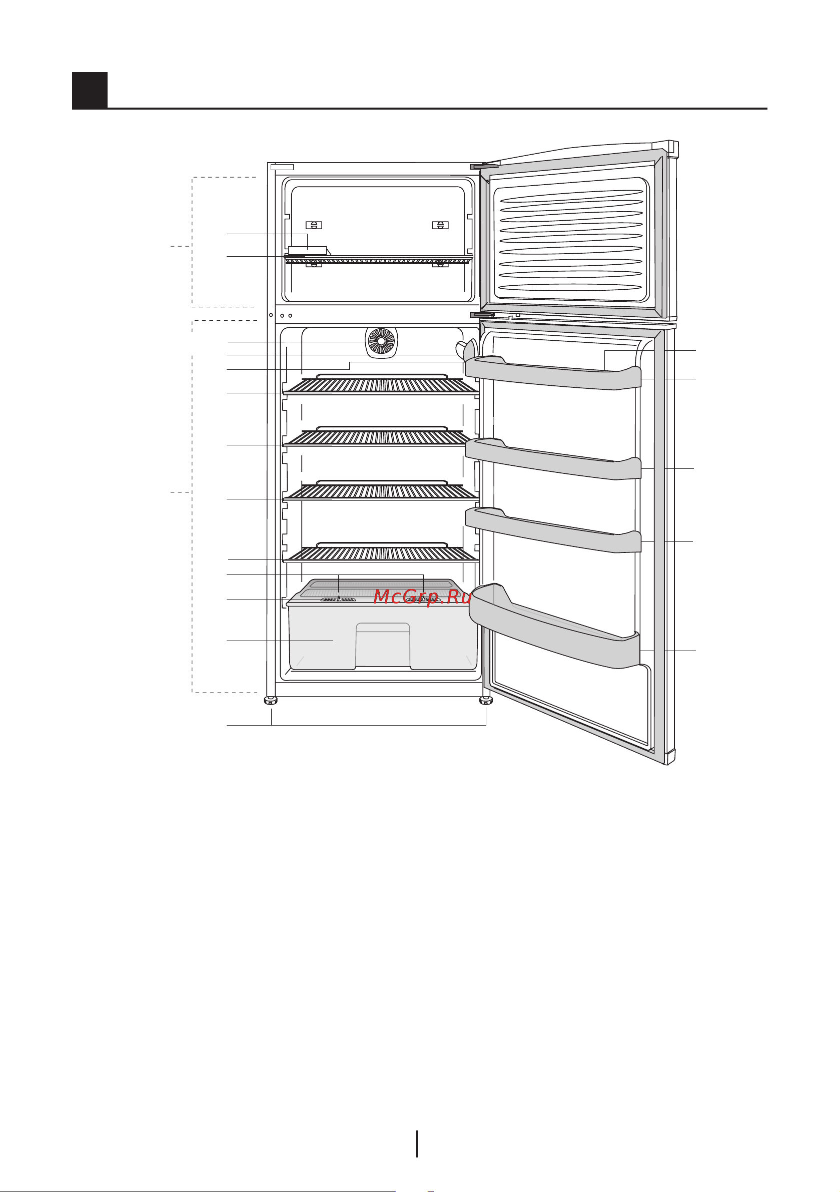 Beko RDP 6800 [41/74] Описание холодильника