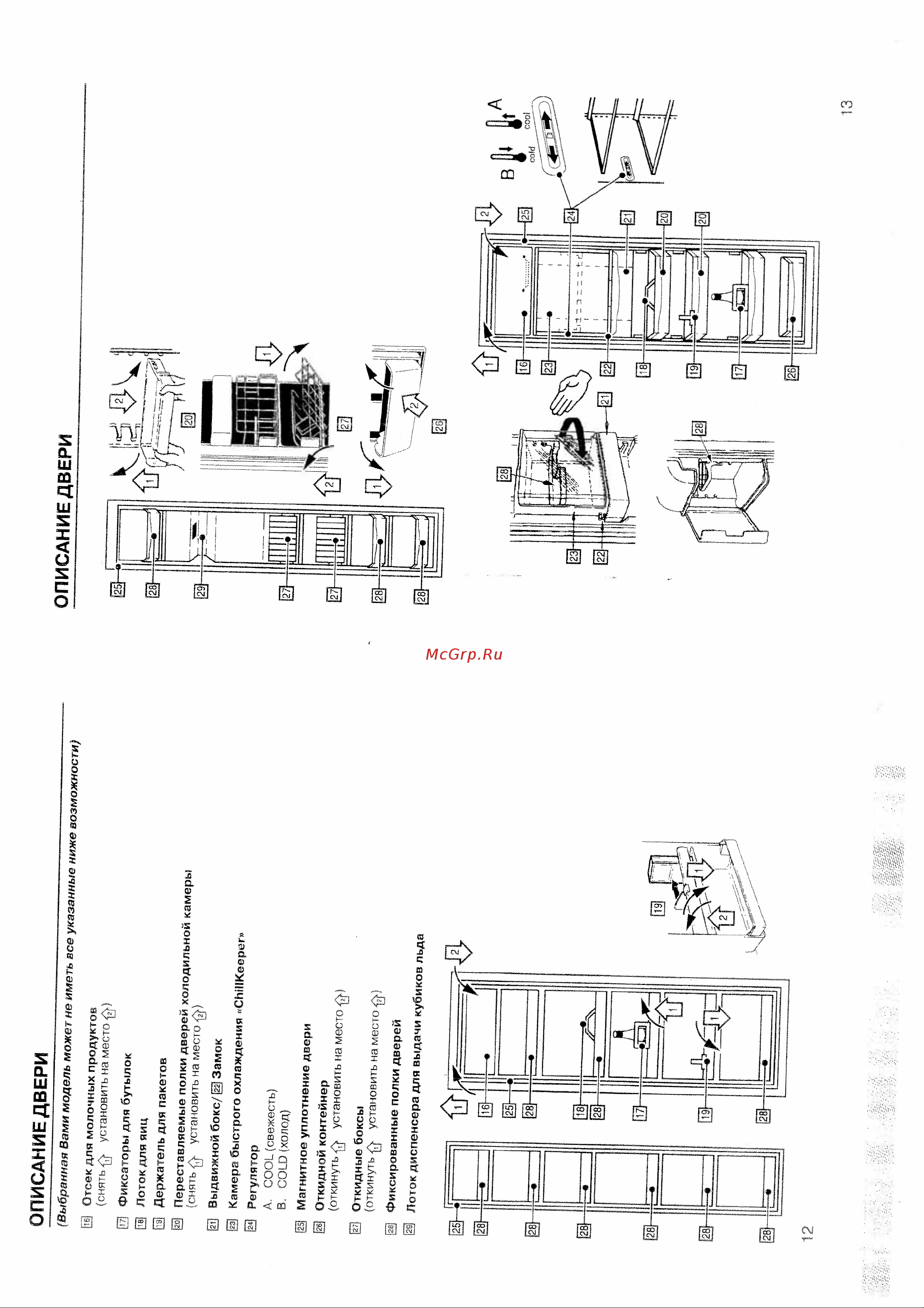 Bosch KGU 6655 Руководство по эксплуатации онлайн [8/30] 720099