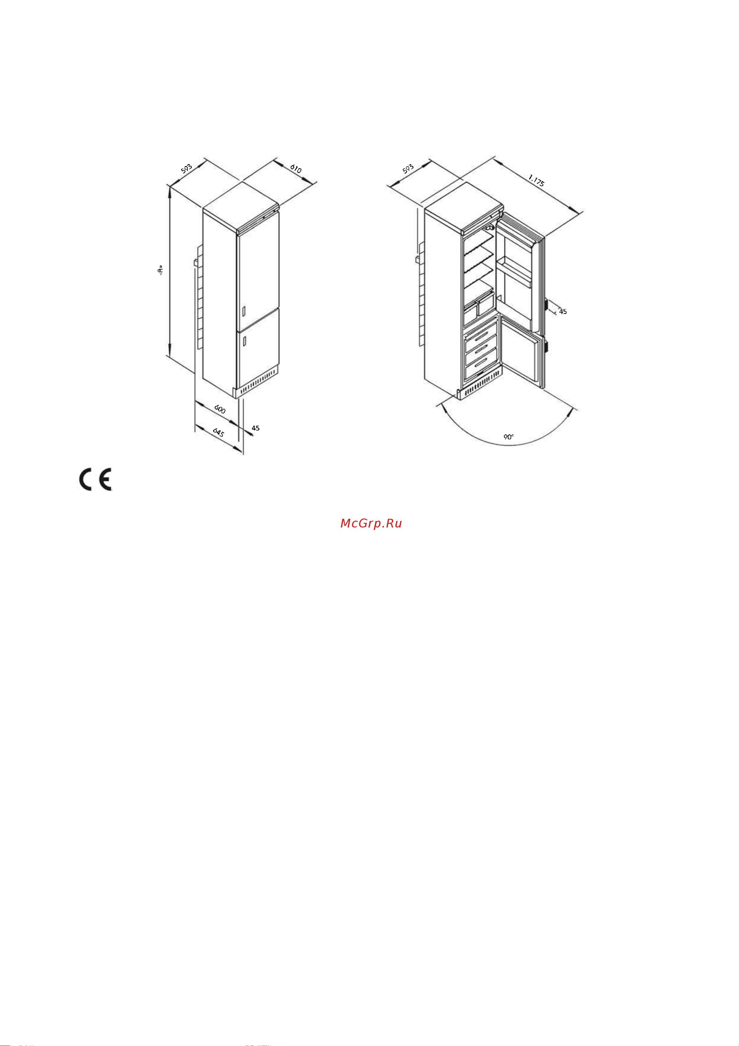 Electrolux ERB 3369 [11/11] Òåõíè åñêèå õàðàêòåðèñòèêè