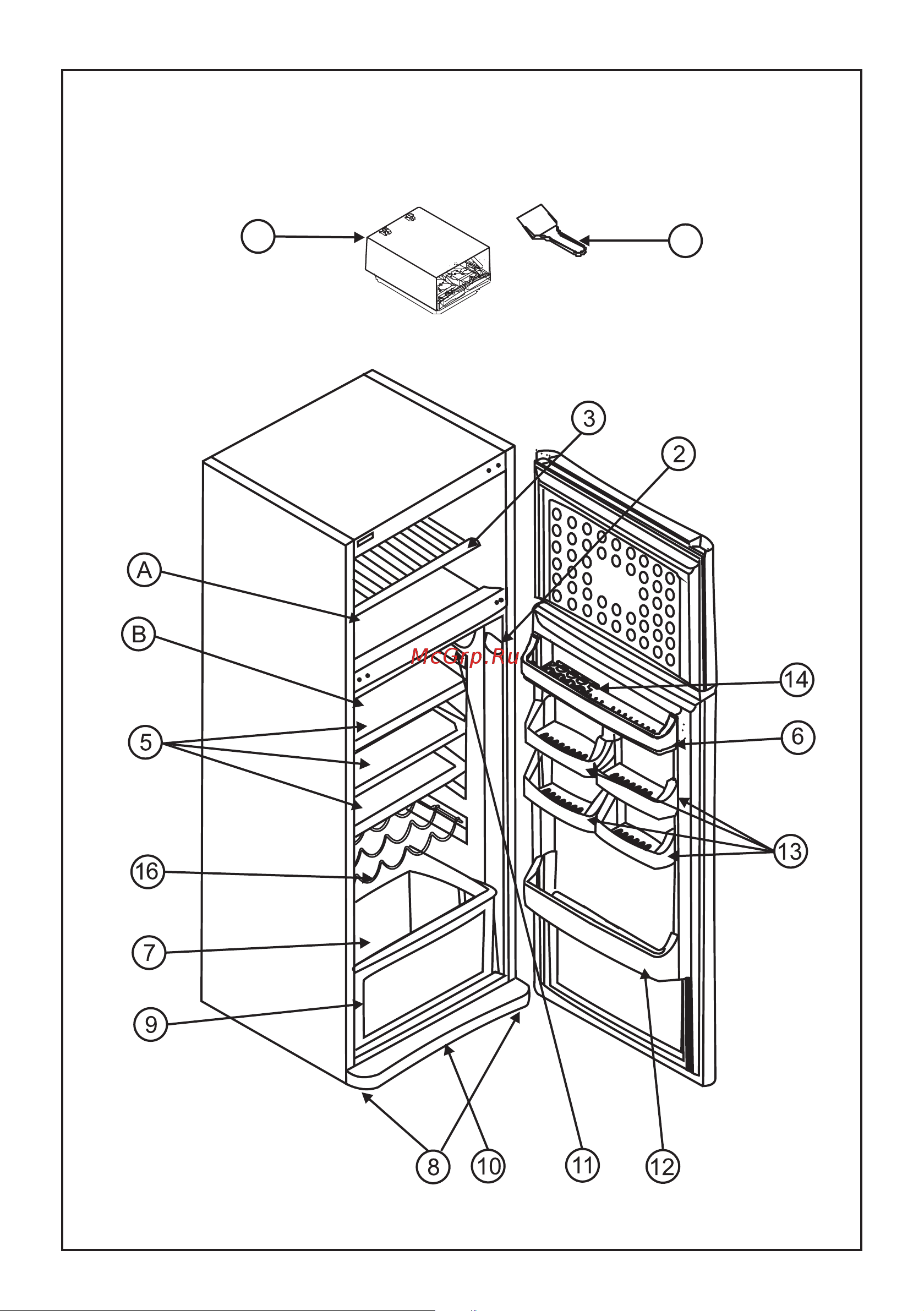 Electrolux ERD 24090 W [12/22] Erd32190w erd32190x