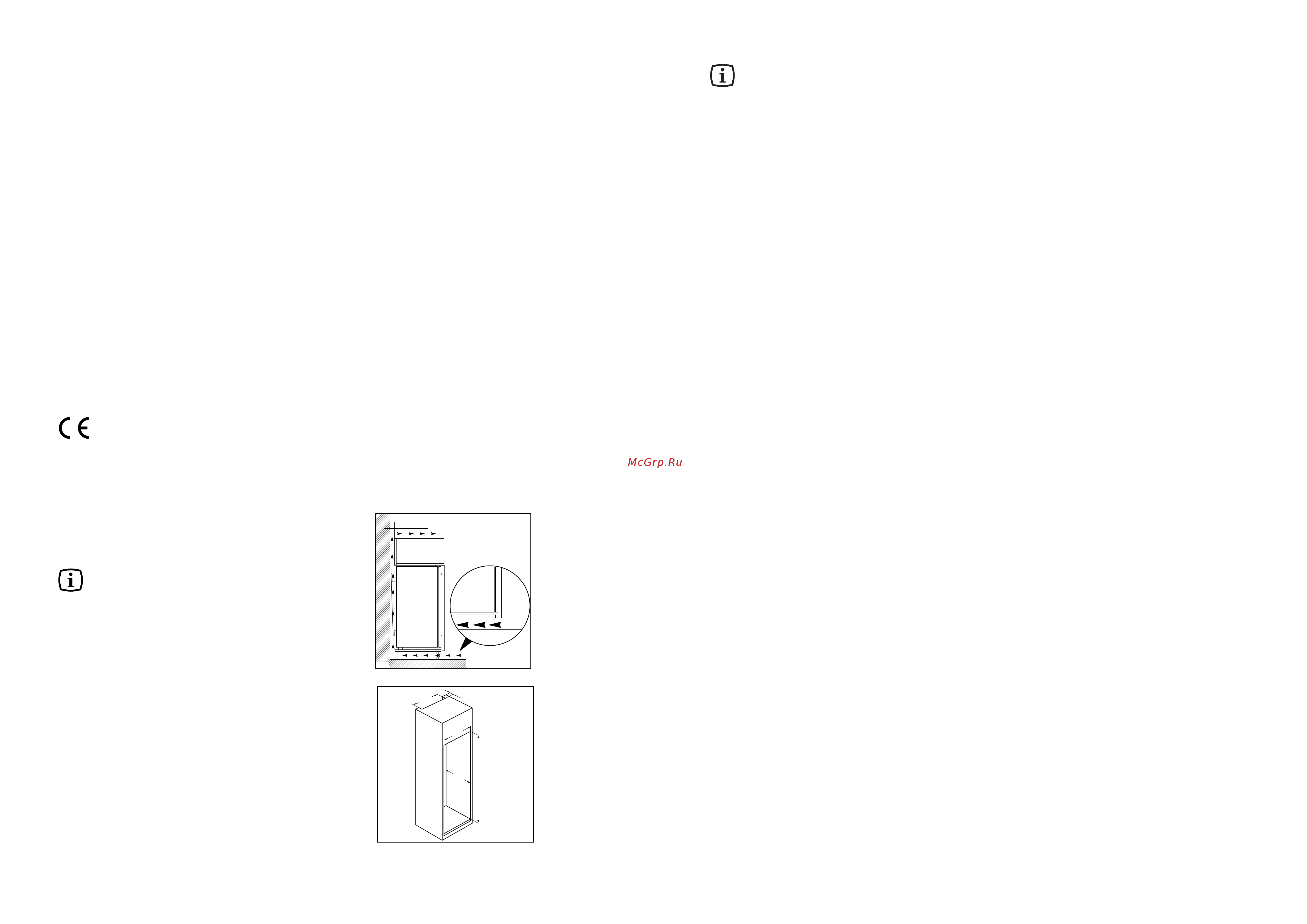 Electrolux ERG 29760 [3/26] Instruções para encastrar