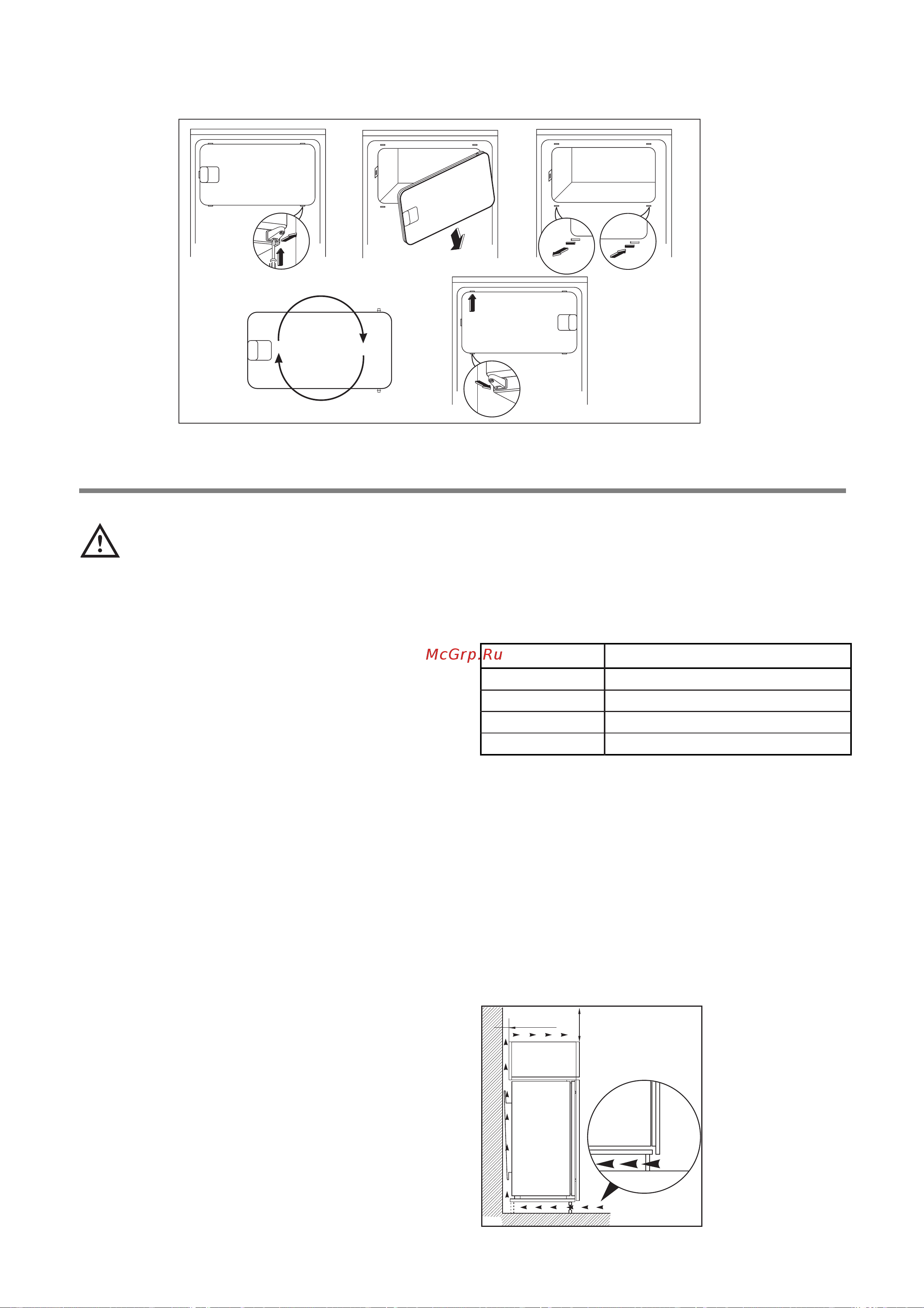 Electrolux ERN 22500 [10/16] Mонтаж