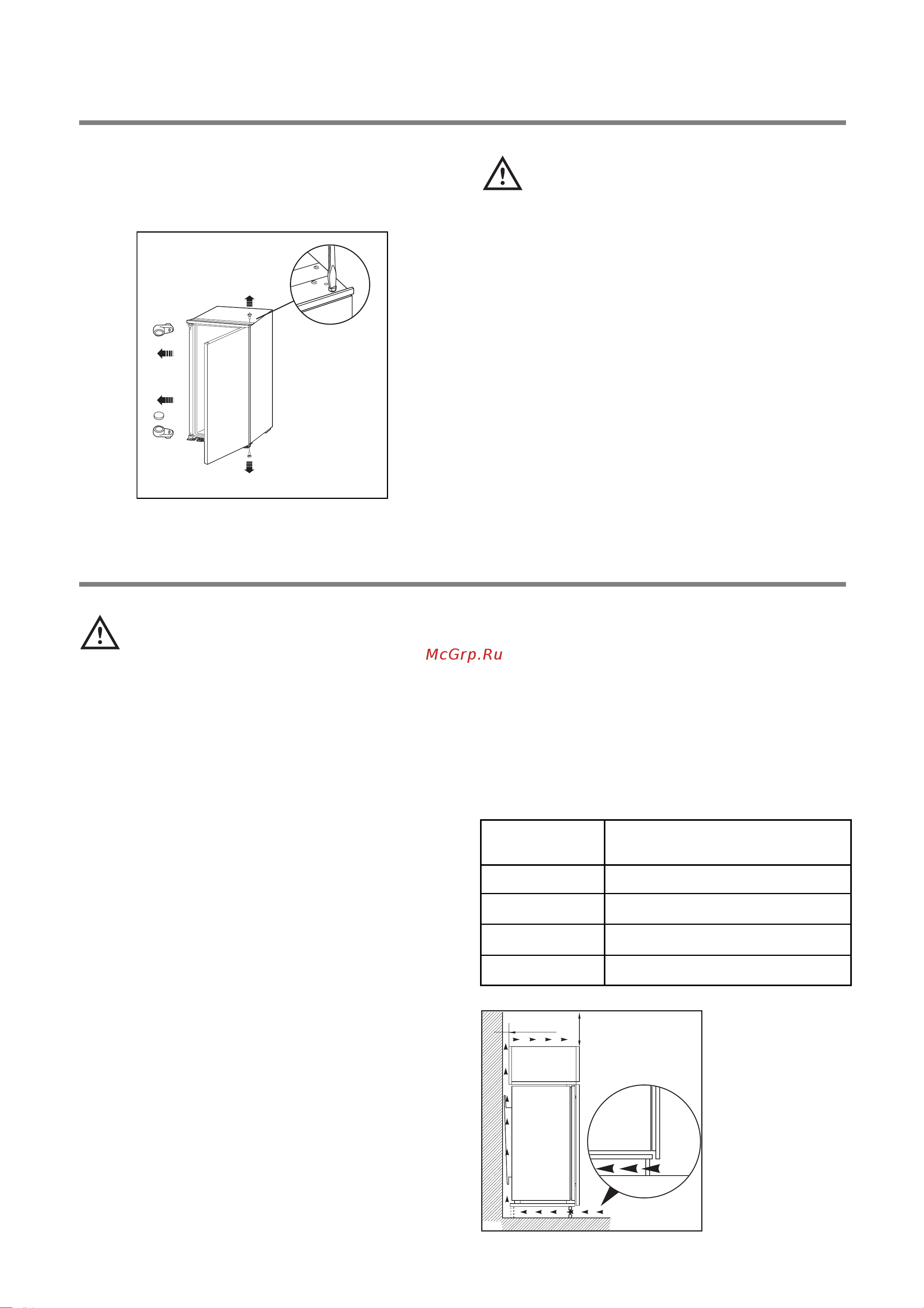 Electrolux ERN 16500 [7/52] Installation