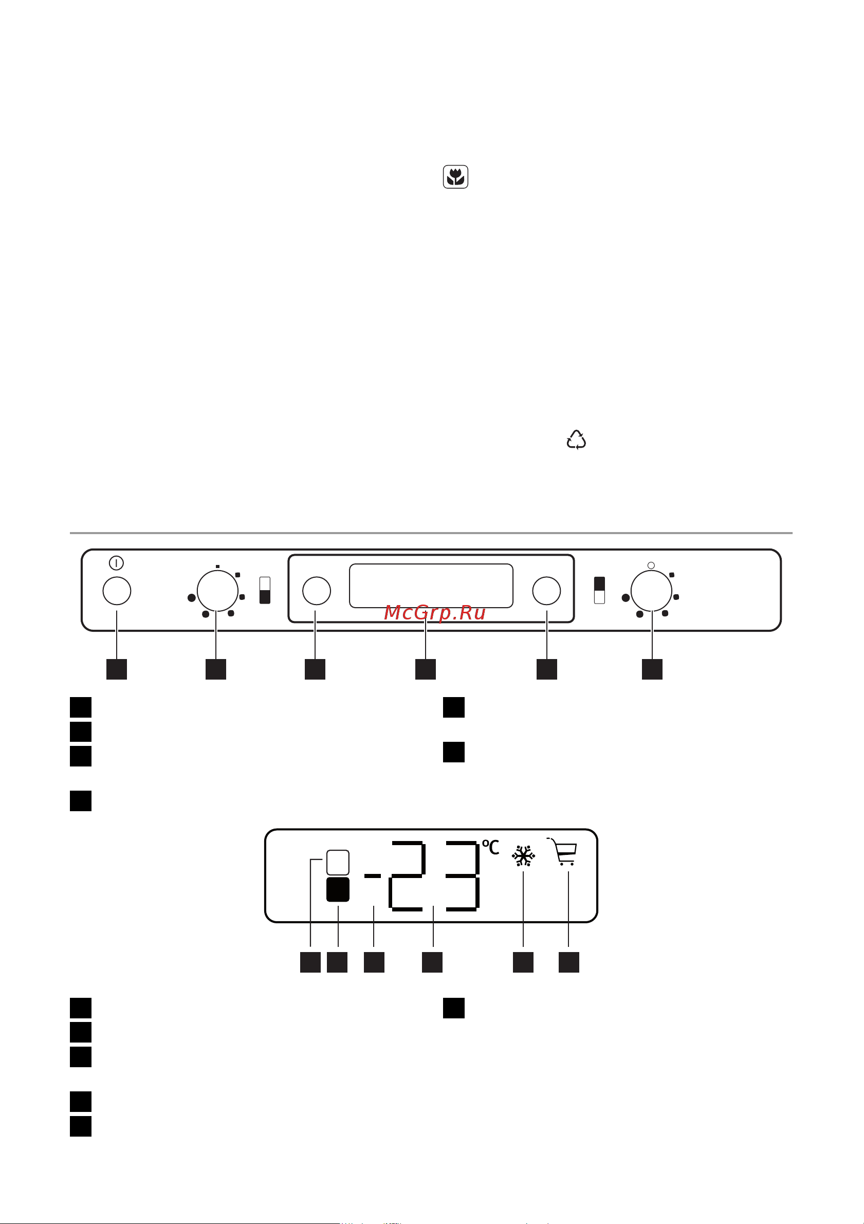 Electrolux ERN 29770 [55/88] Ovládací panel