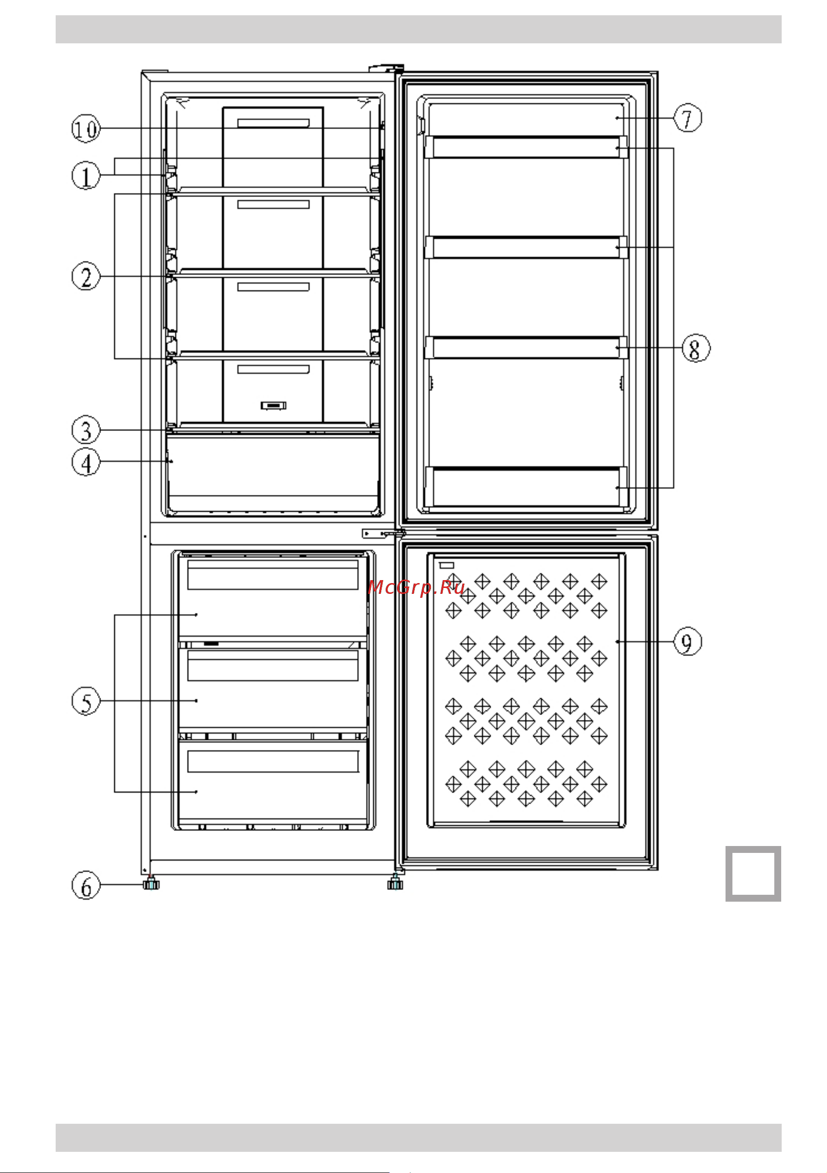 Hansa FK 321.4 DF (DFX) Руководство по эксплуатации онлайн [4/48] 721013