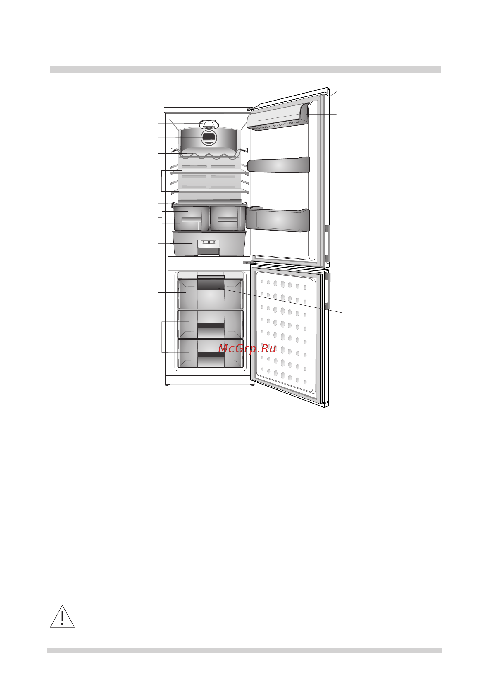 Hansa FK 325.6 DFZV(X) [4/76] Конструкция и комплектация устройства