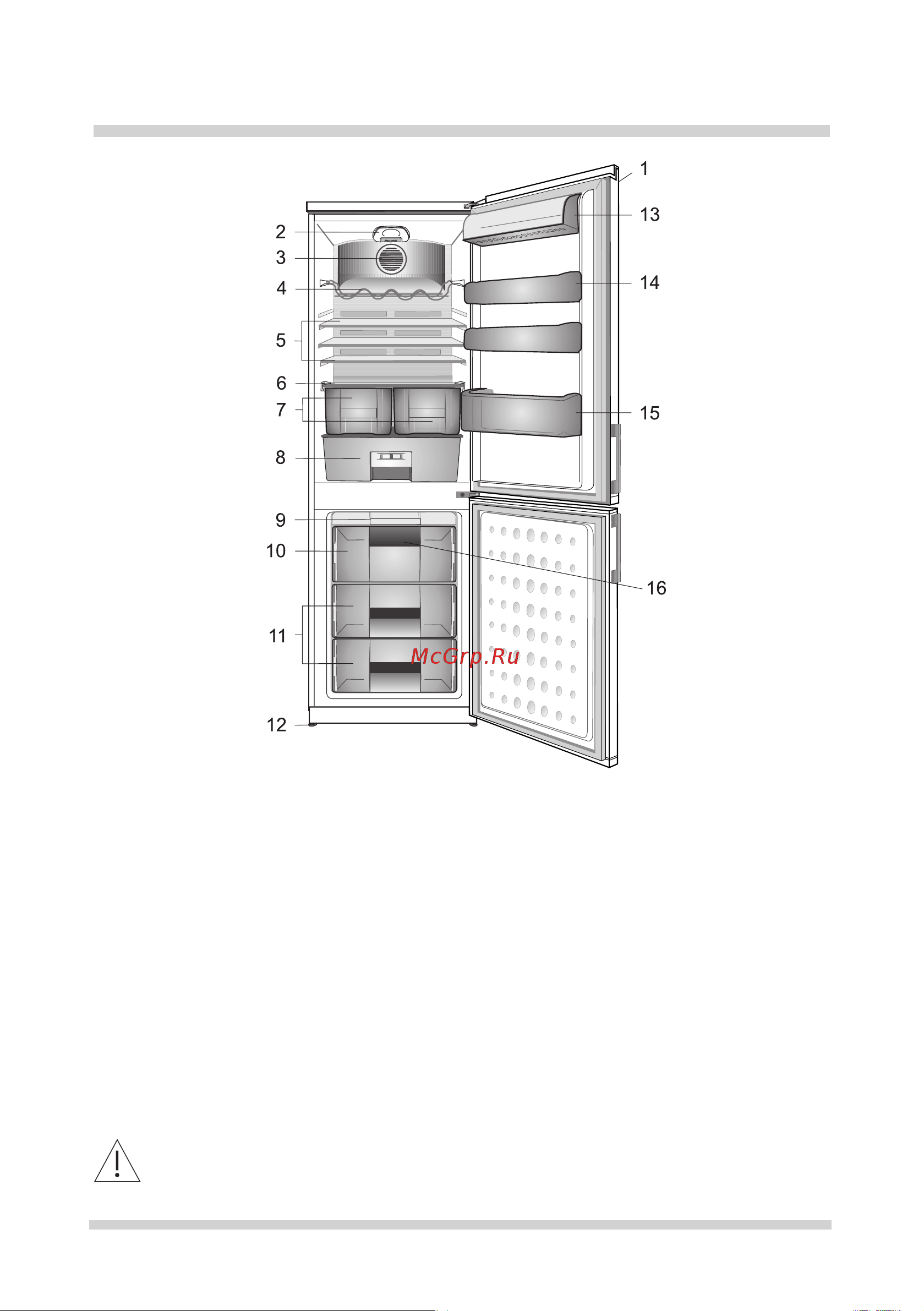 Hansa FK 353.6 DFZV(X) [4/52] Конструкция и комплектация устройства