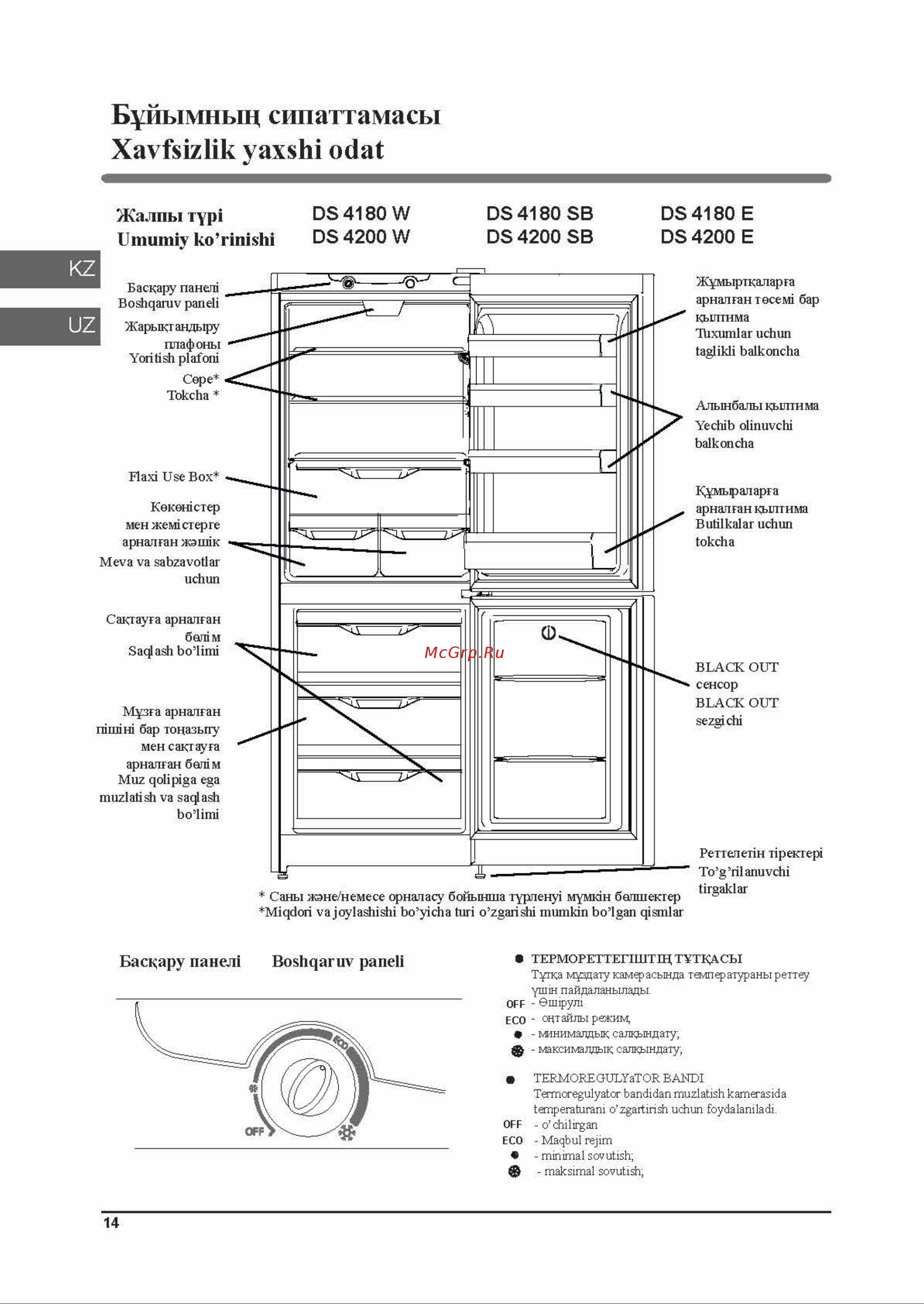 Indesit DS 4200 E(SB)(W) [14/44] Ds 4180_страница_14