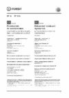Indesit EF 18 (S) Руководство по эксплуатации
