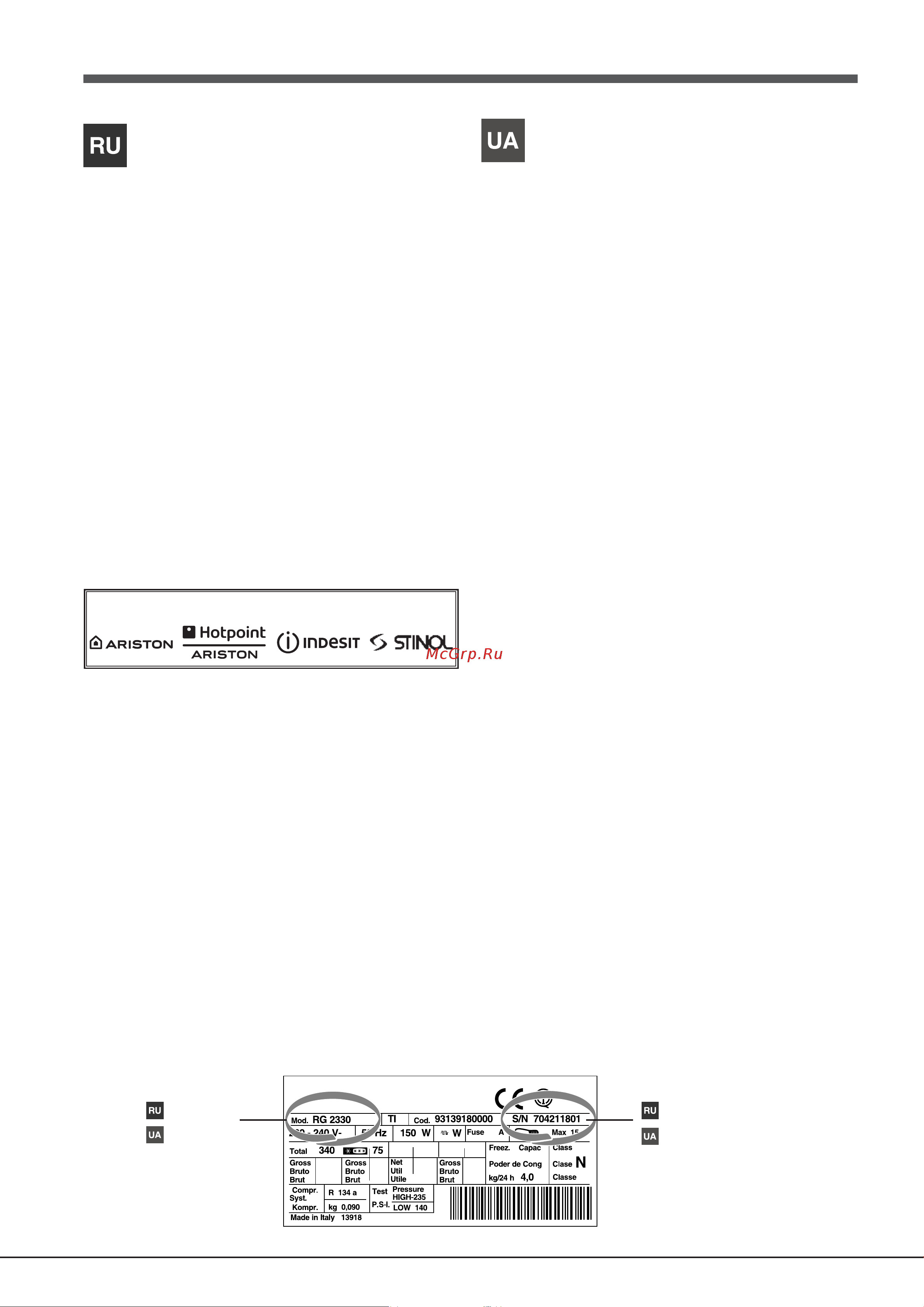 Indesit PBAA 347 F [2/16] Срок службы 10 лет