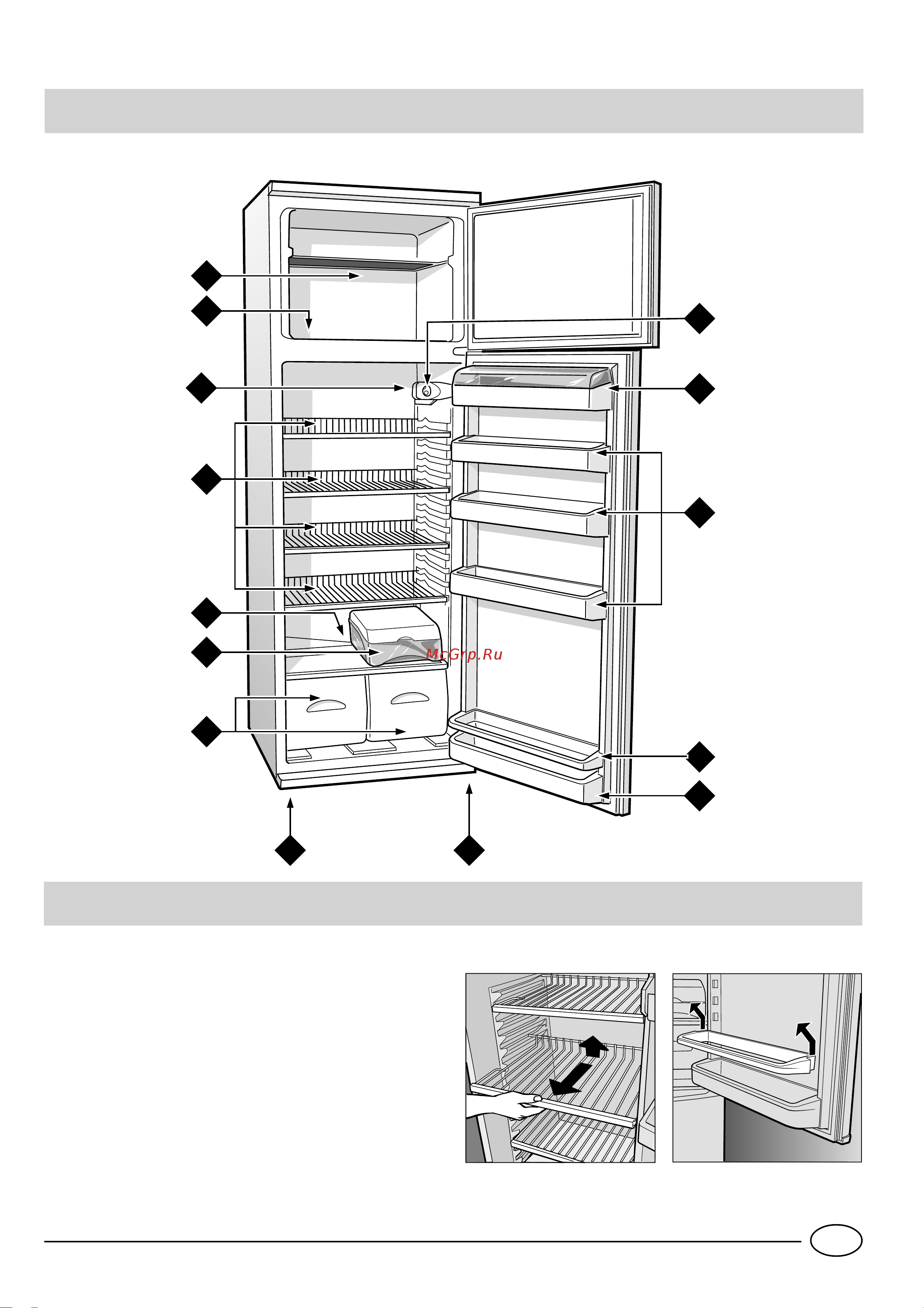 Indesit RG 2330 W EU Руководство по эксплуатации онлайн [4/9] 721275