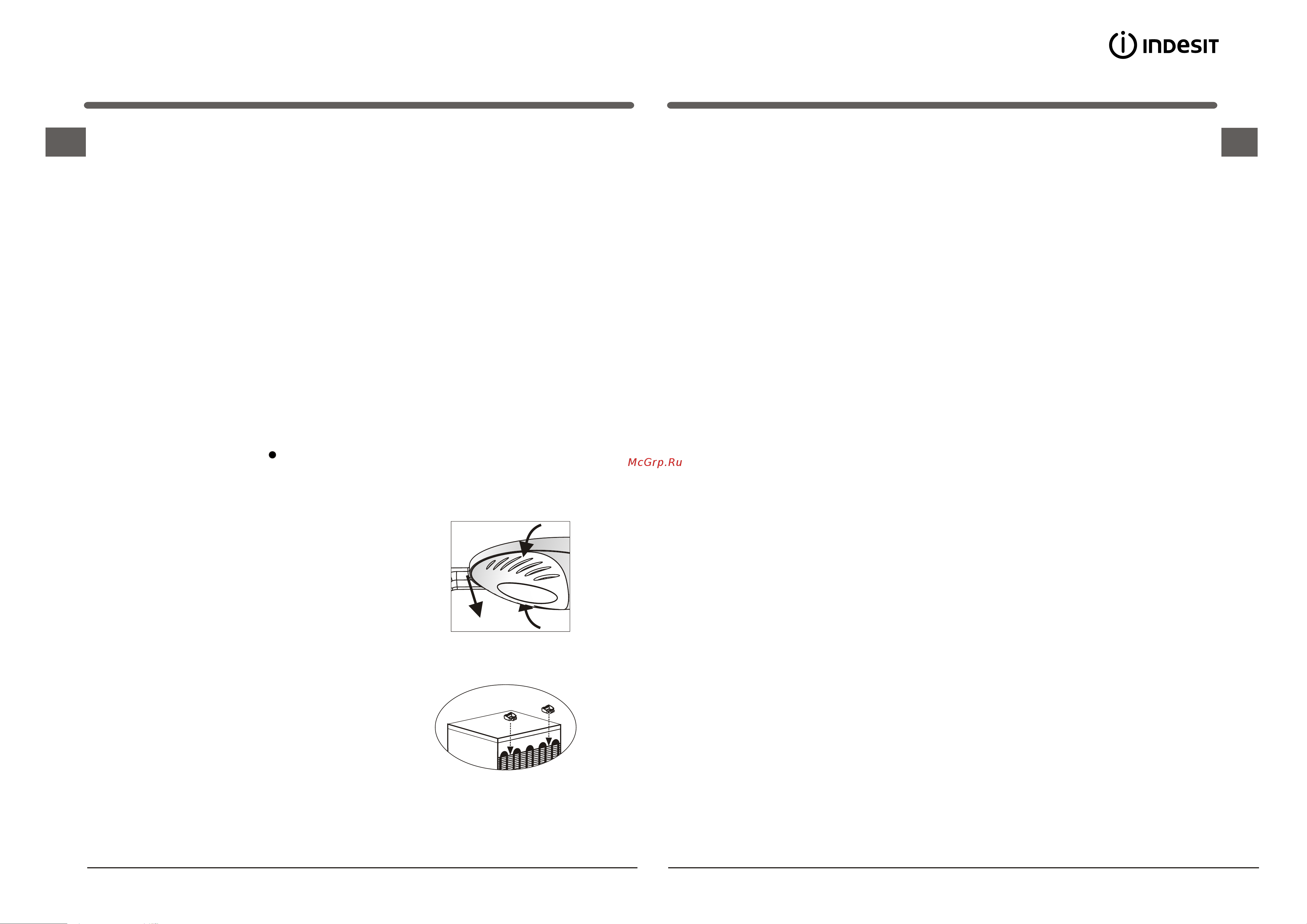 Indesit TA 18 R [8/10] Installation and setting up