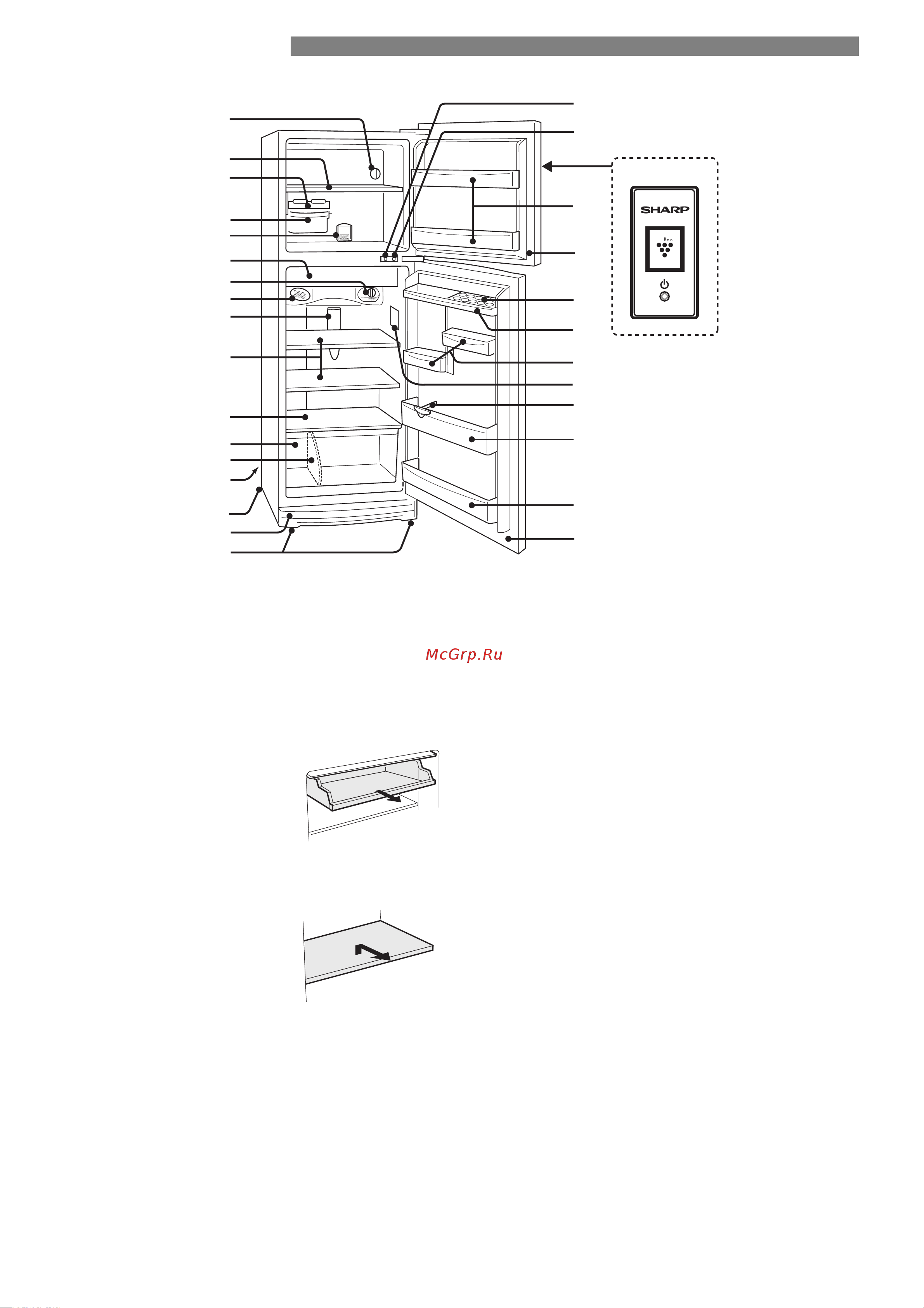 Sharp SJ-P482NWH [9/12] Description