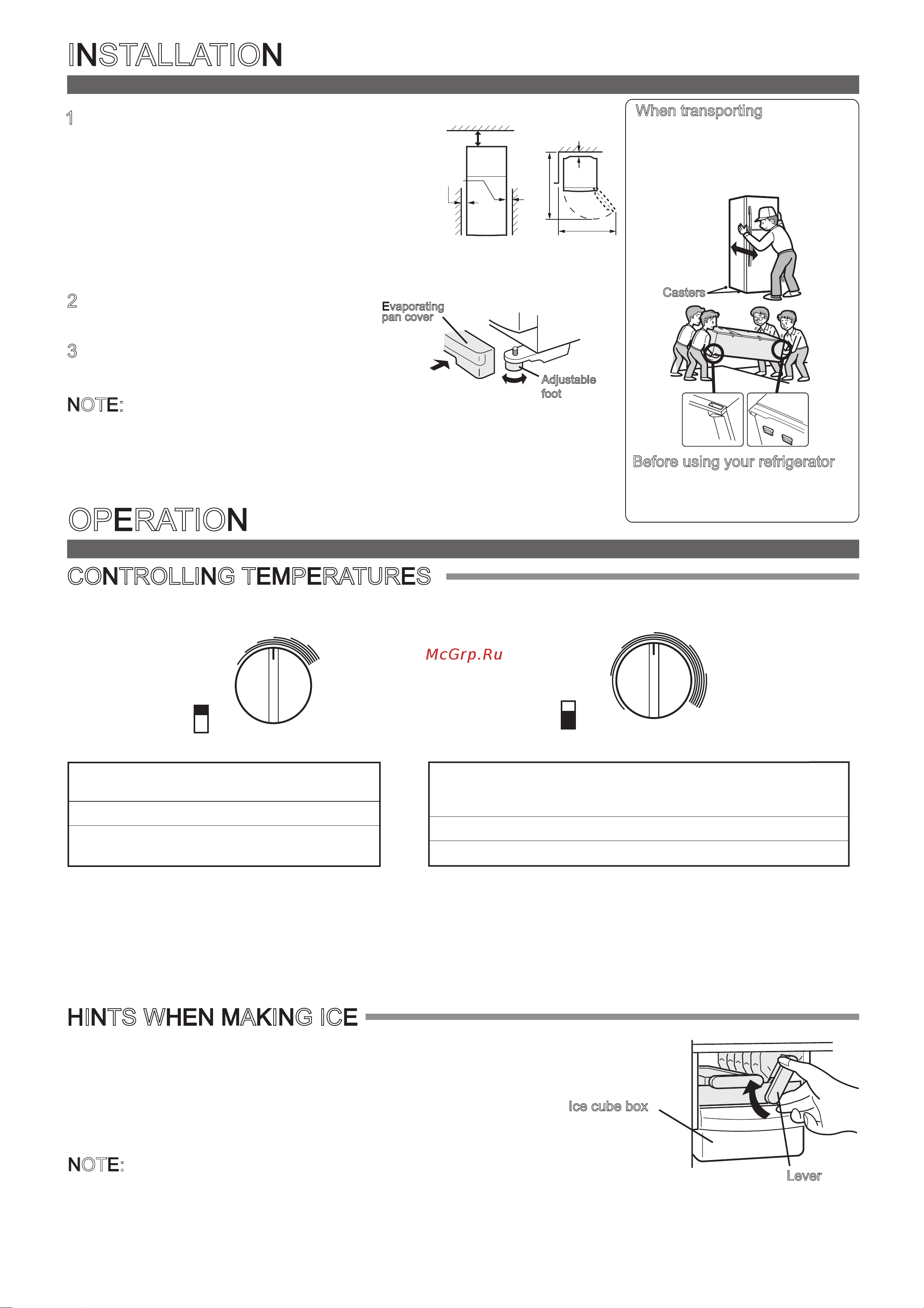 Sharp SJ-P692NBE [10/12] Installation