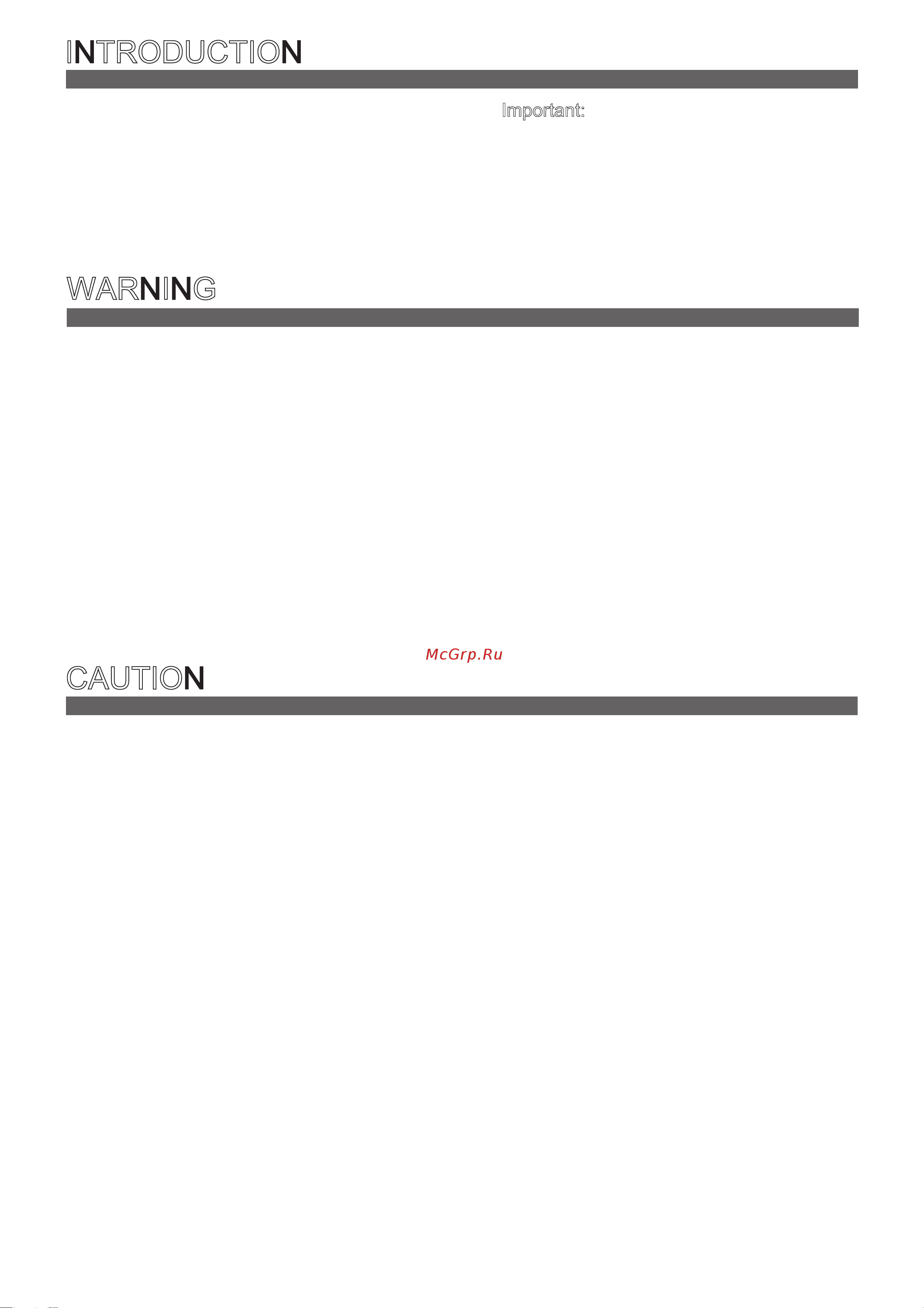 Sharp SJ-P692NBE [8/12] Caution