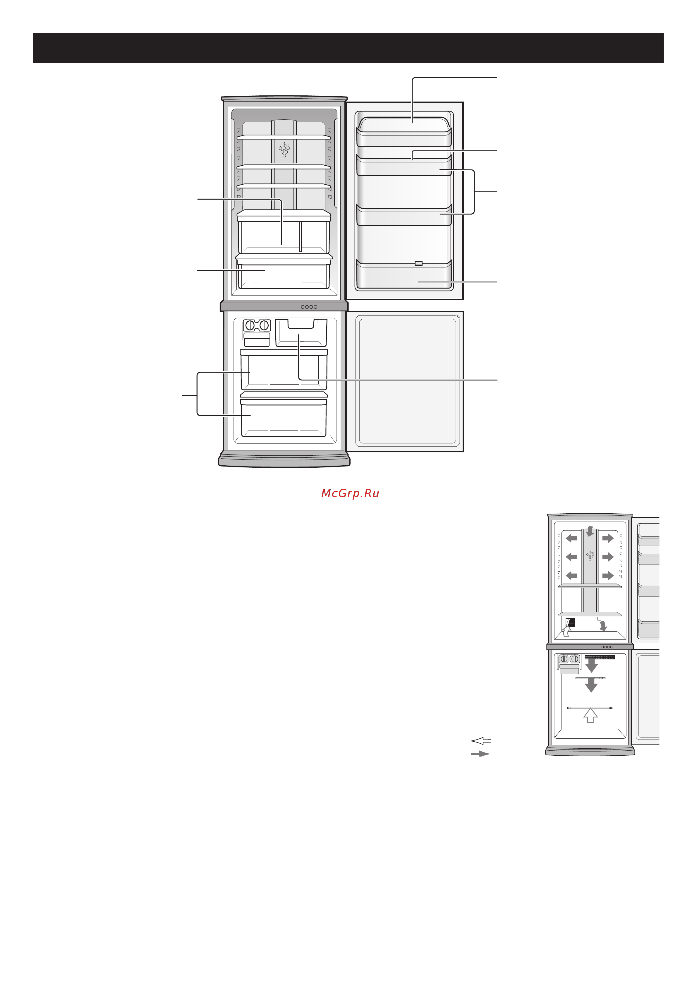 Sharp SJ-WM371TB [12/24] Хранение продуктов