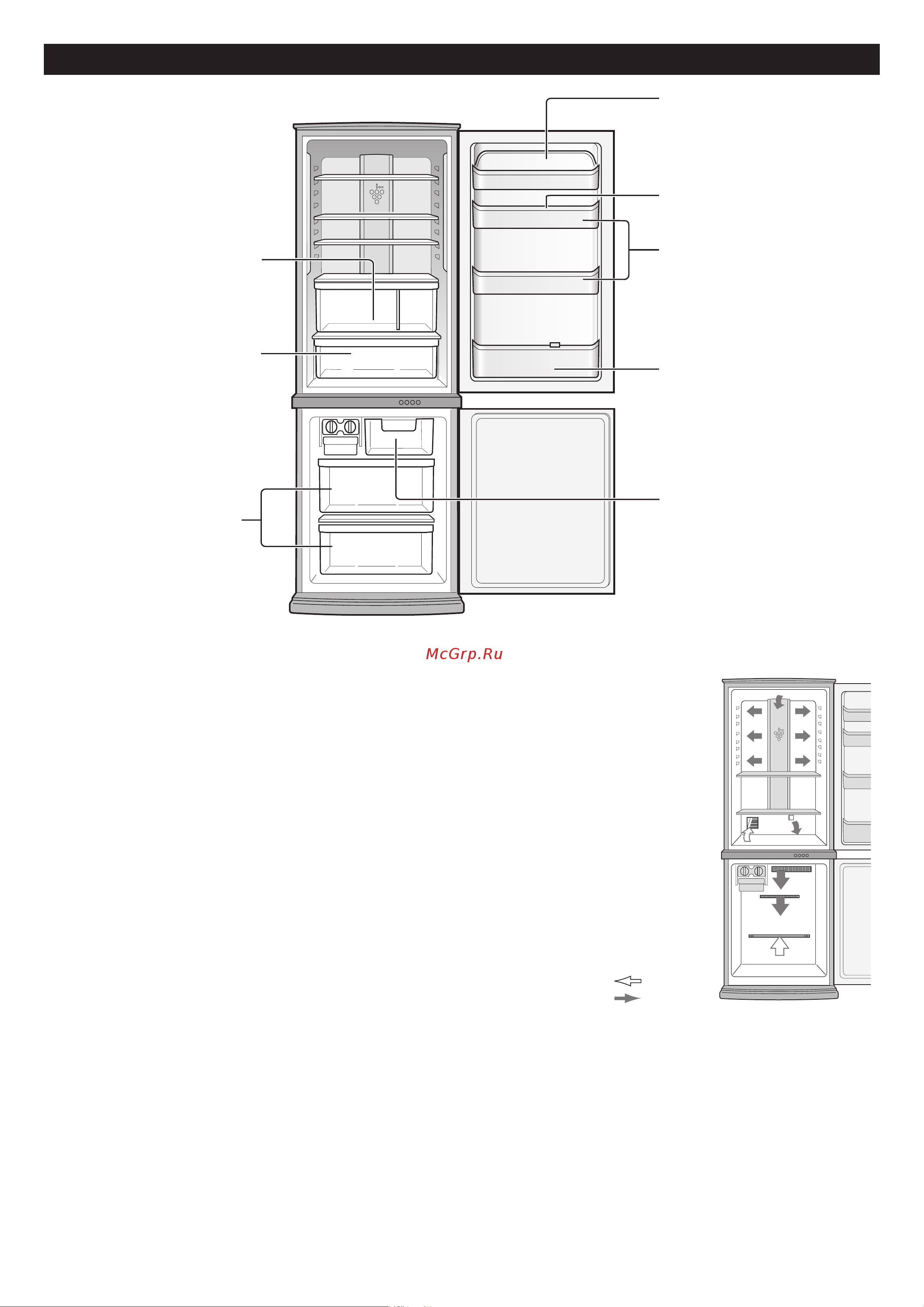 Sharp SJ-WM371TB [22/24] Storing food