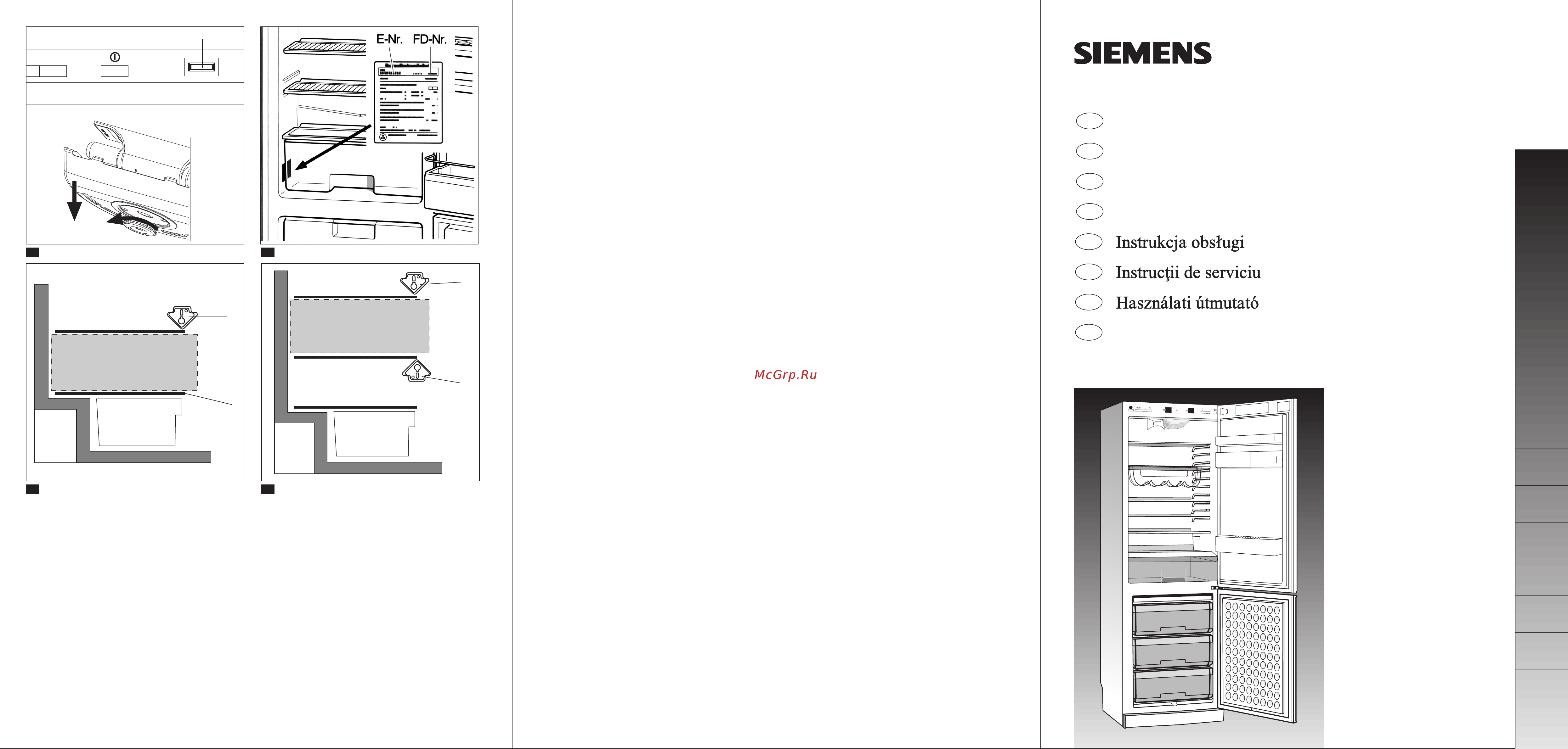 Siemens KG36P390 [2/107] Betjeningsvejledning