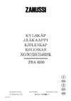 Zanussi ZBA 6230 Руководство по эксплуатации