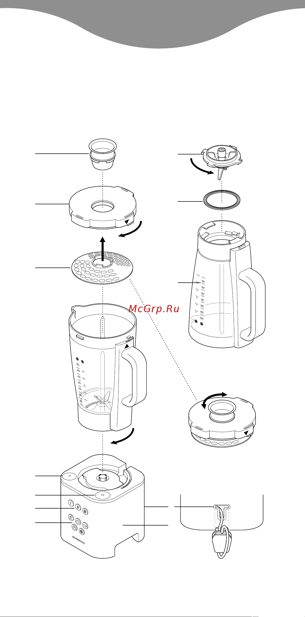 Kenwood BL650 Руководство по эксплуатации онлайн [2/6] 722715