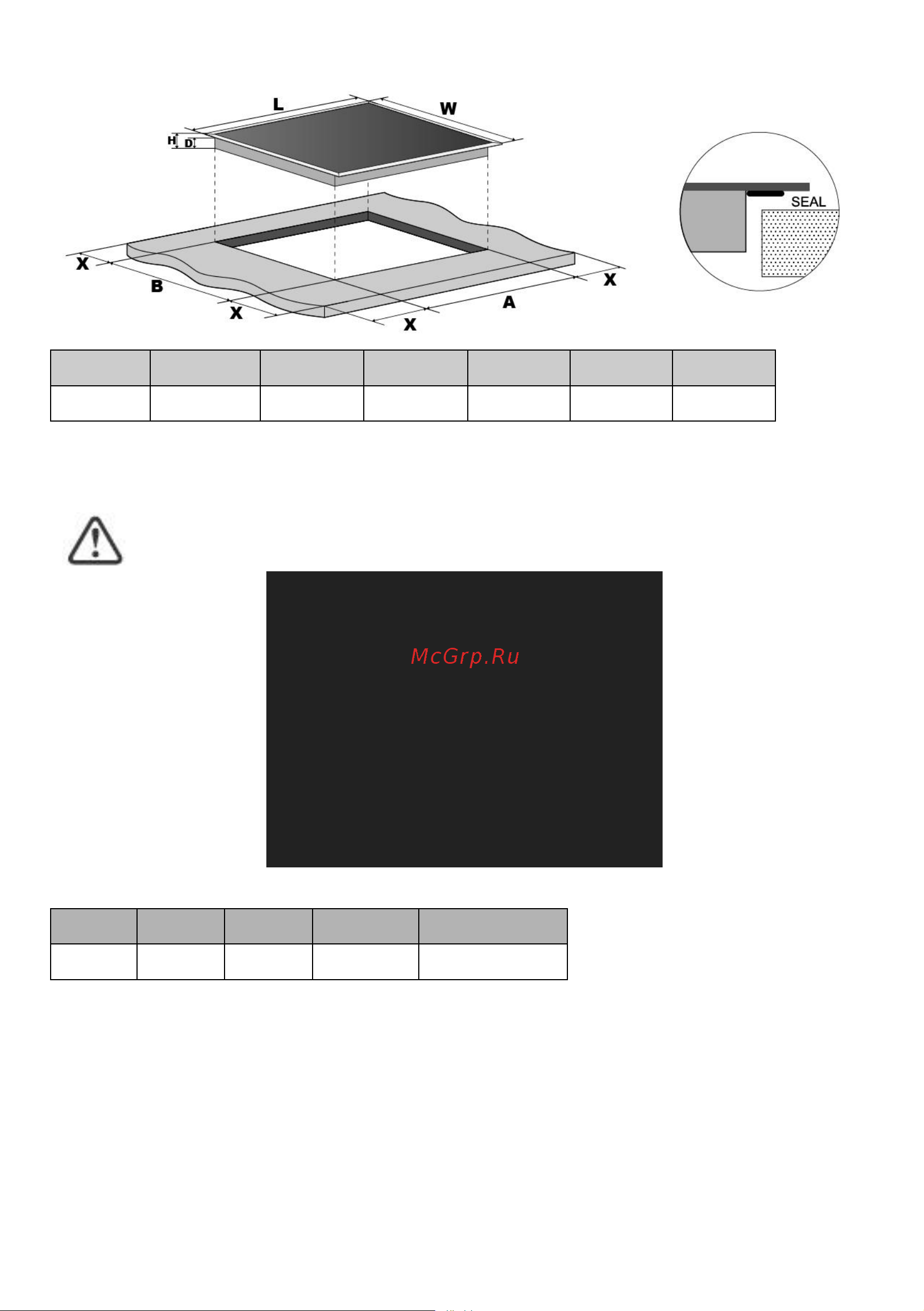 Candy CI 642 CTT [26/284] Before you install the hob make sure that