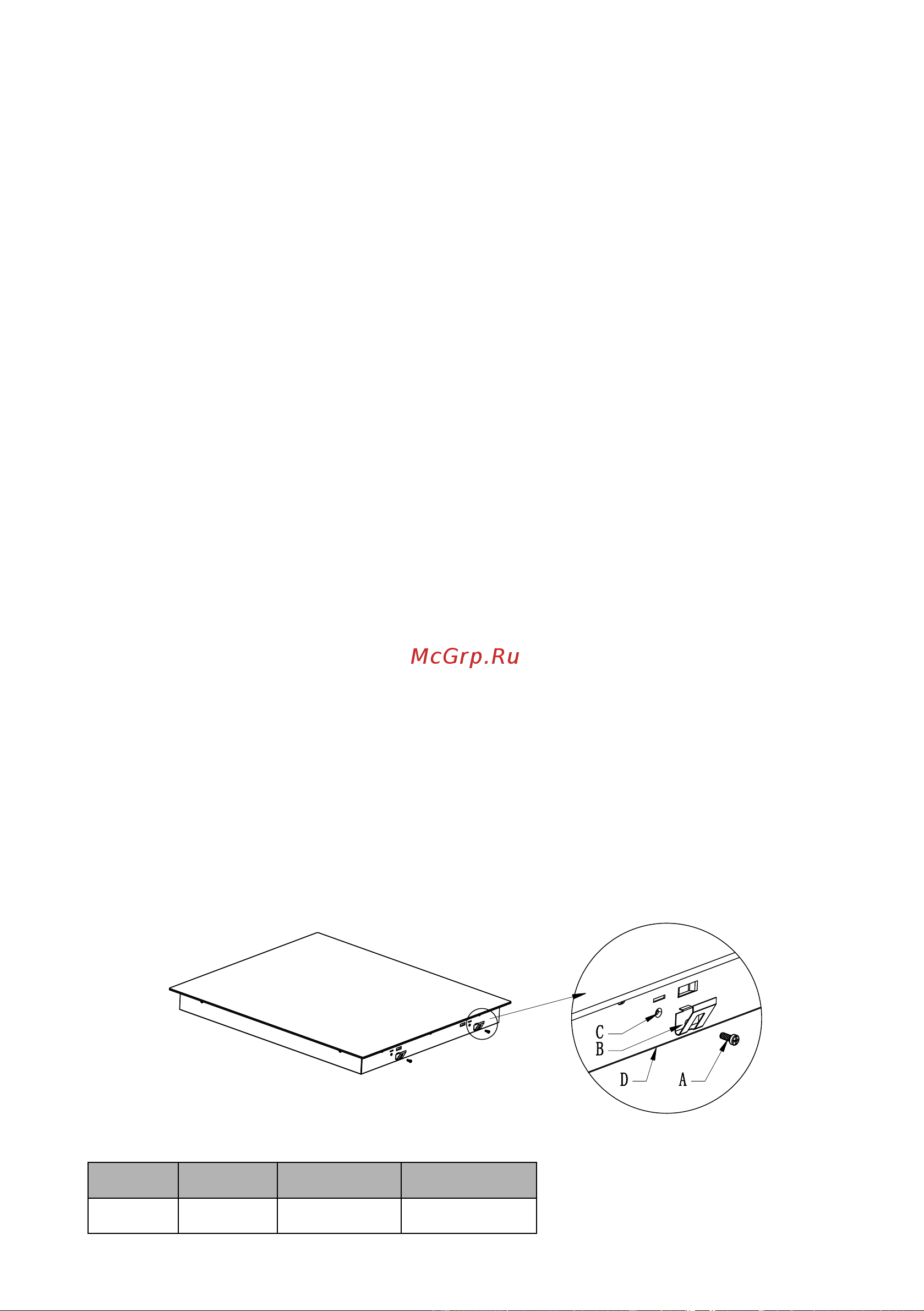 Candy CI 642 CTT [27/284] Adjusting the bracket position