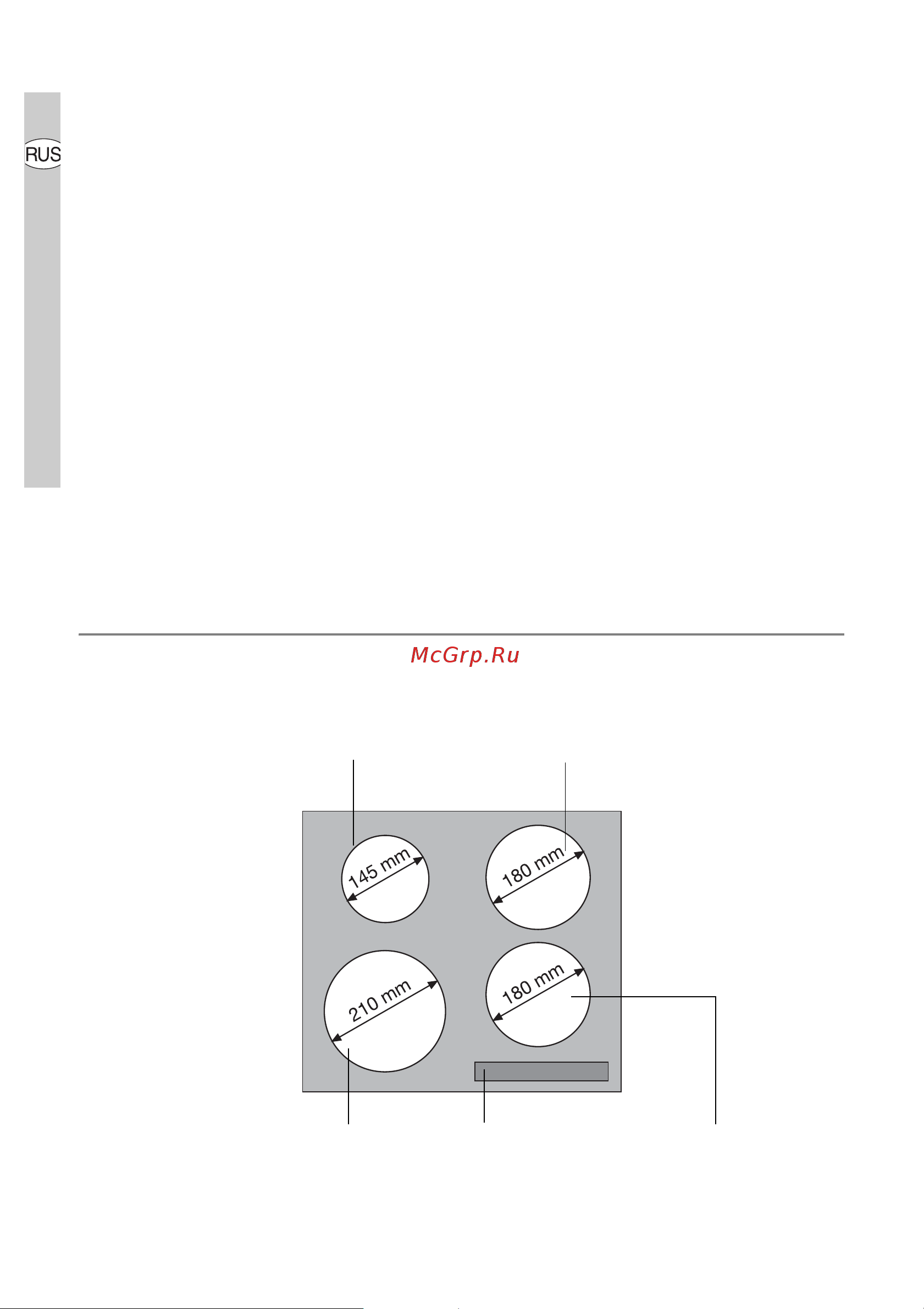 Electrolux EHD 60020 P [4/60] Îáîðóäîâàíèå âàðî íîé ïîâåðõíîñòè