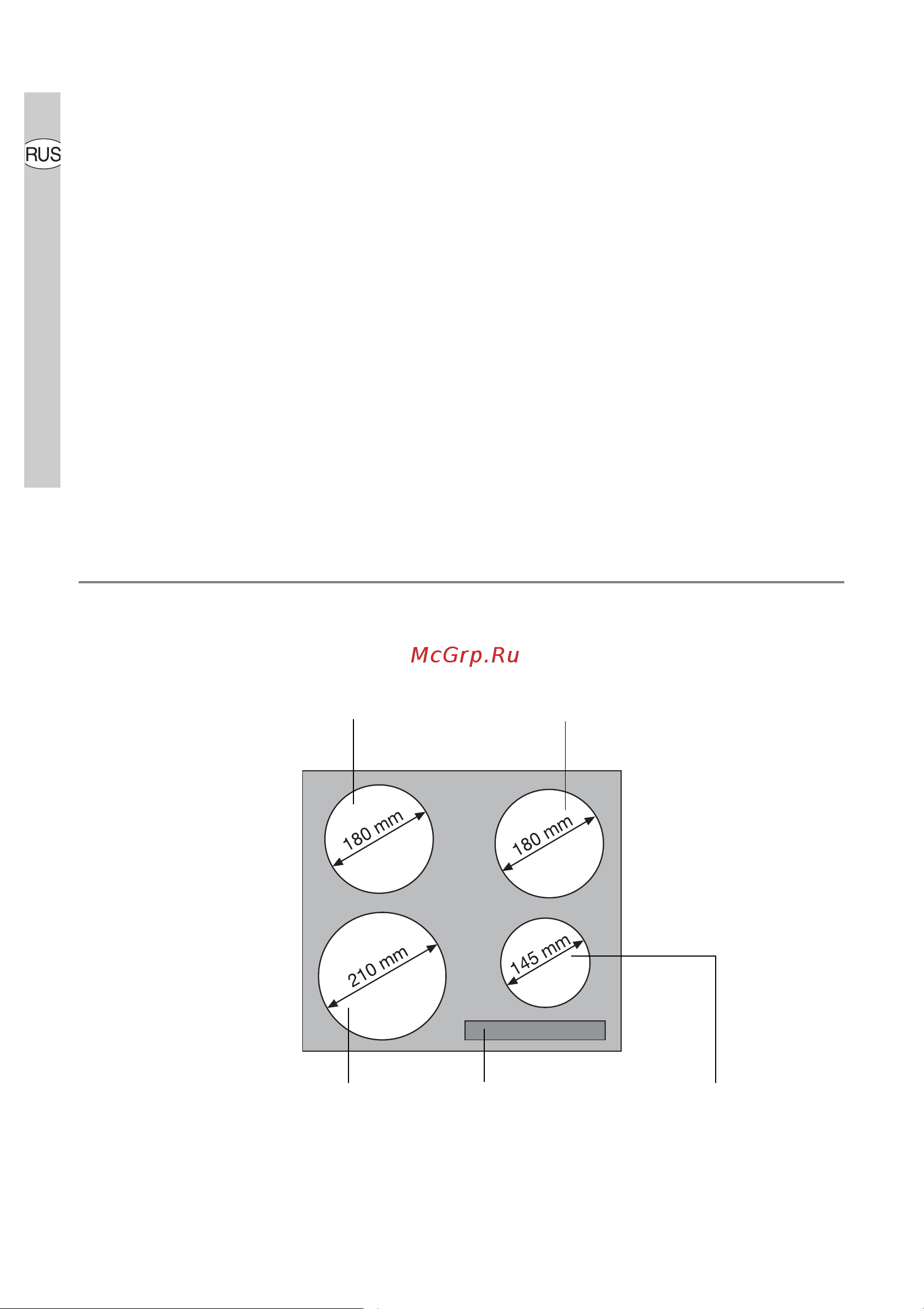 Electrolux EHD 60150 P [4/68] Îáîðóäîâàíèå âàðî íîé ïîâåðõíîñòè