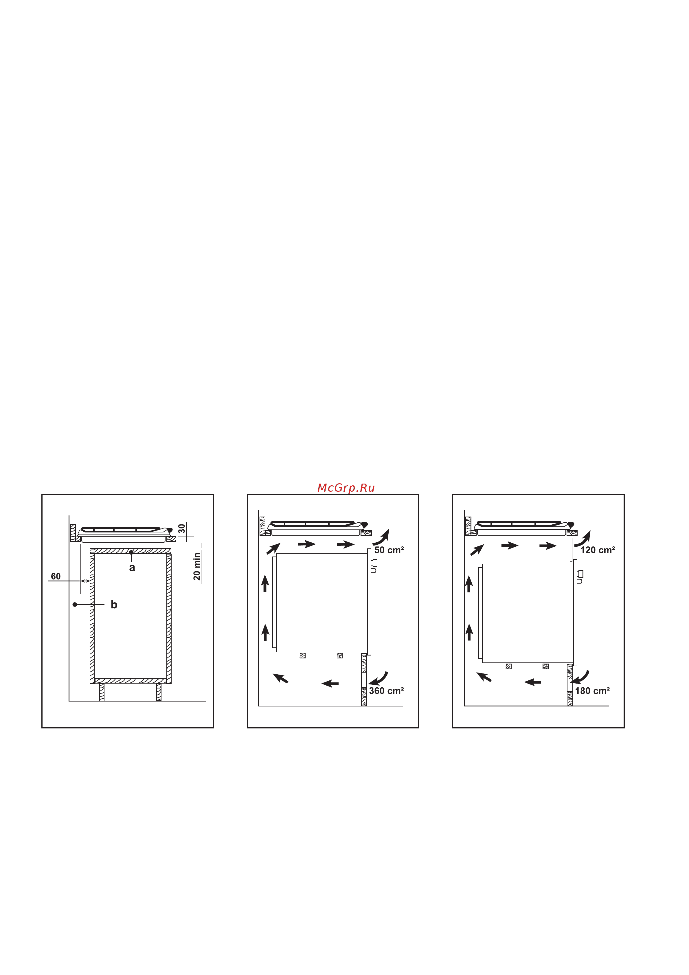 Electrolux EHG 30835 X [21/33] Possibilidade de encastrar
