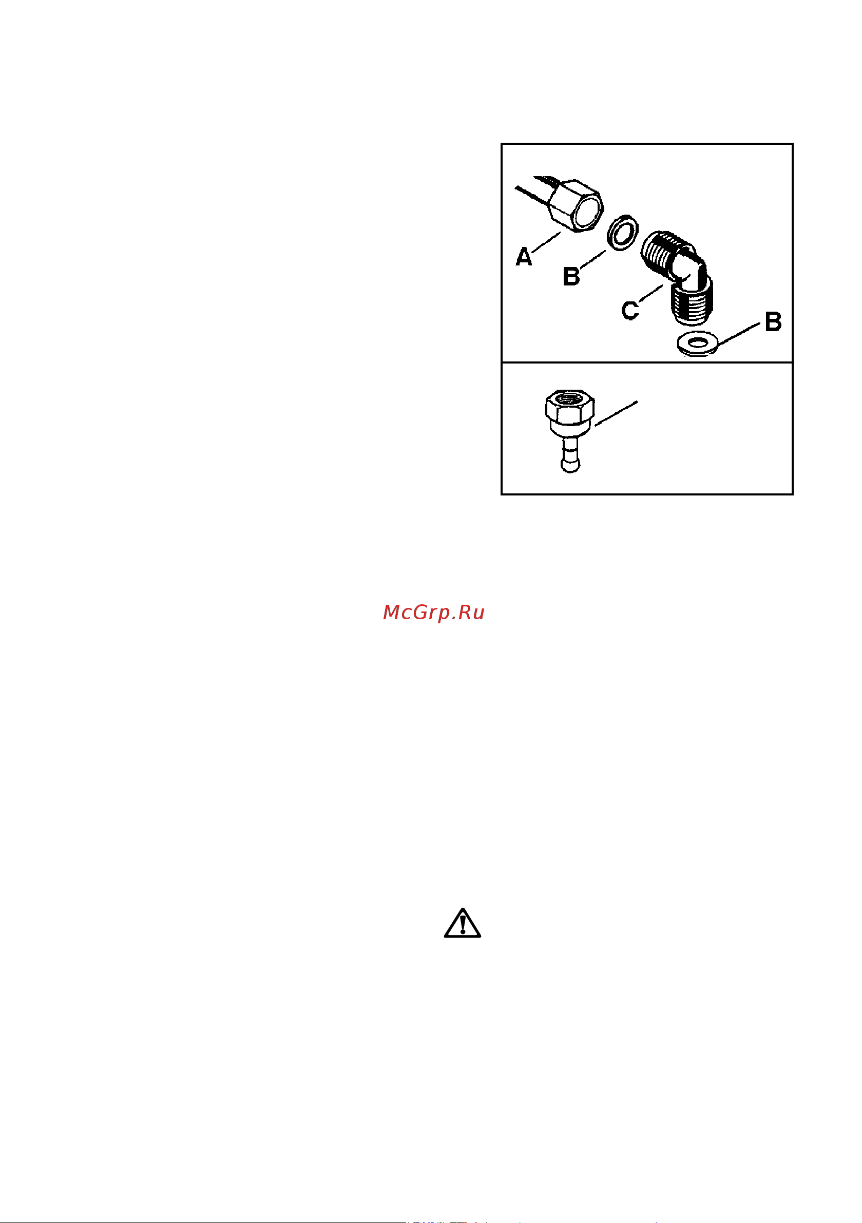 Electrolux EHG 6833 [14/76] Connection using flexible nonmetal pipes