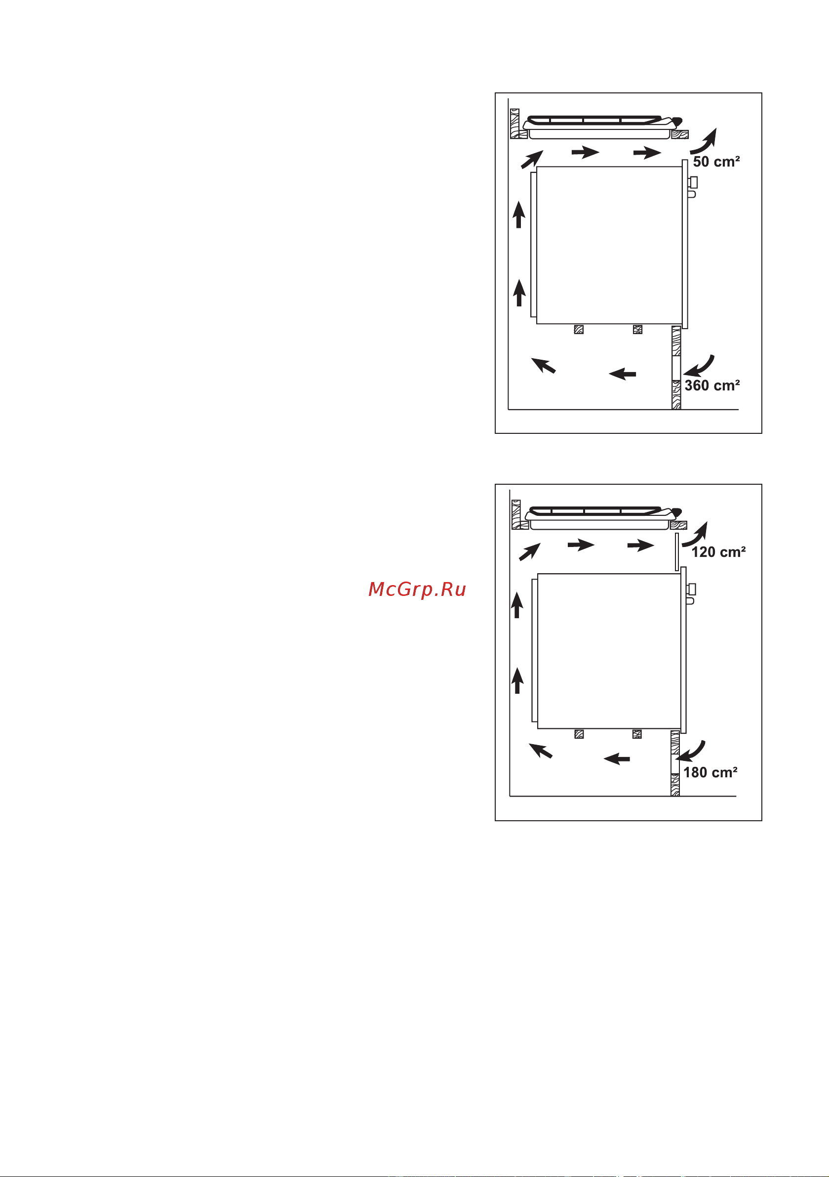 Electrolux EHG 6835 X [22/25] В кухонную мебель с духовым шкафом
